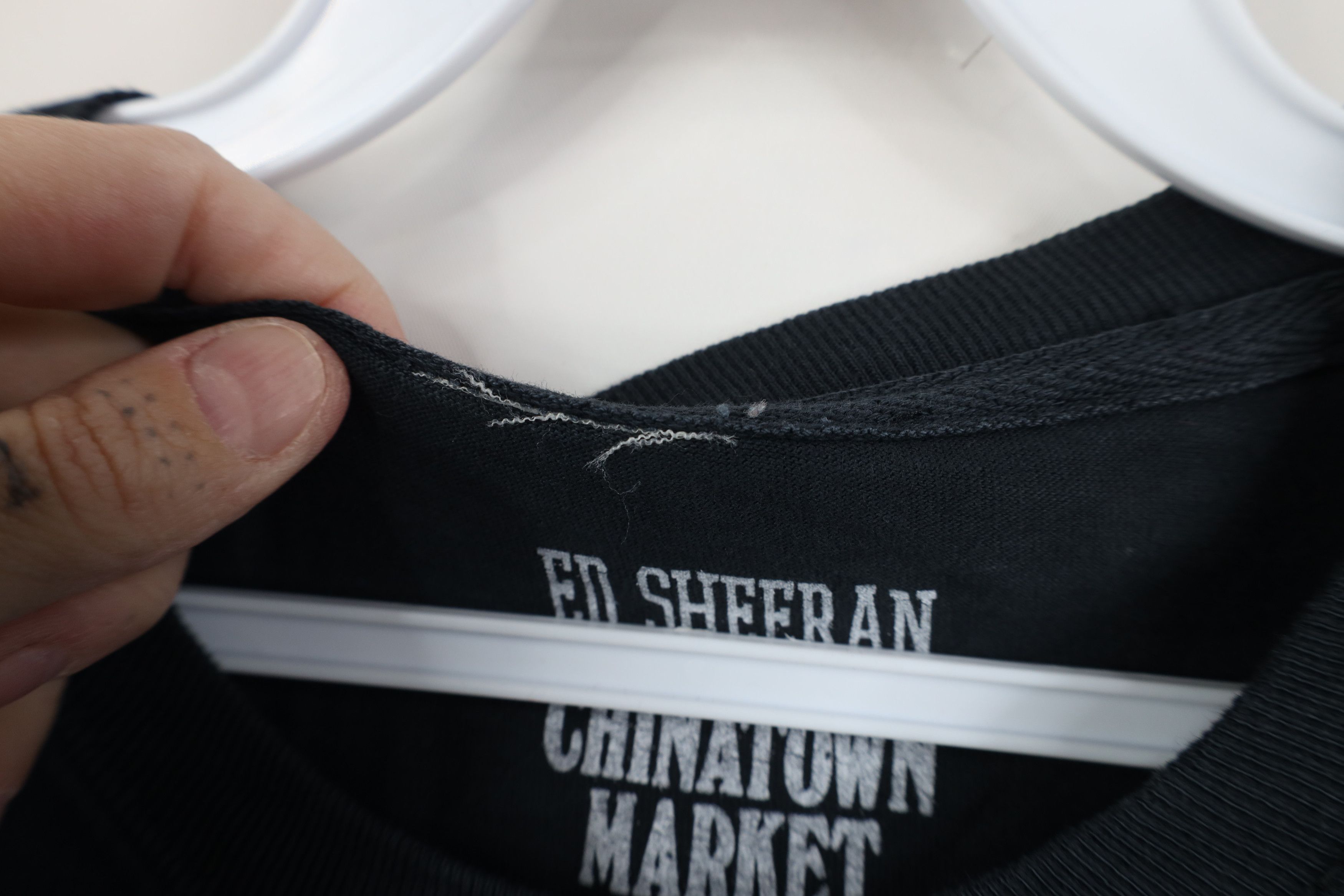 Vintage Ed Sheeran x Chinatown Market Six Short Sleeve T-Shirt Black Size US S / EU 44-46 / 1 - 10 Thumbnail