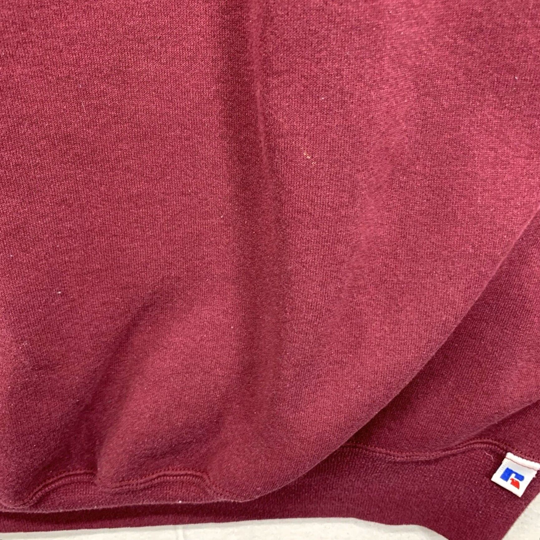 Russell Athletic VINTAGE Russell Athletic Sweatshirt Unisex Adults 2XL Crew Neck Fleece Long Sleeve Maroon USA 80s 90s Sports Streetwear Size US XXL / EU 58 / 5 - 6 Thumbnail
