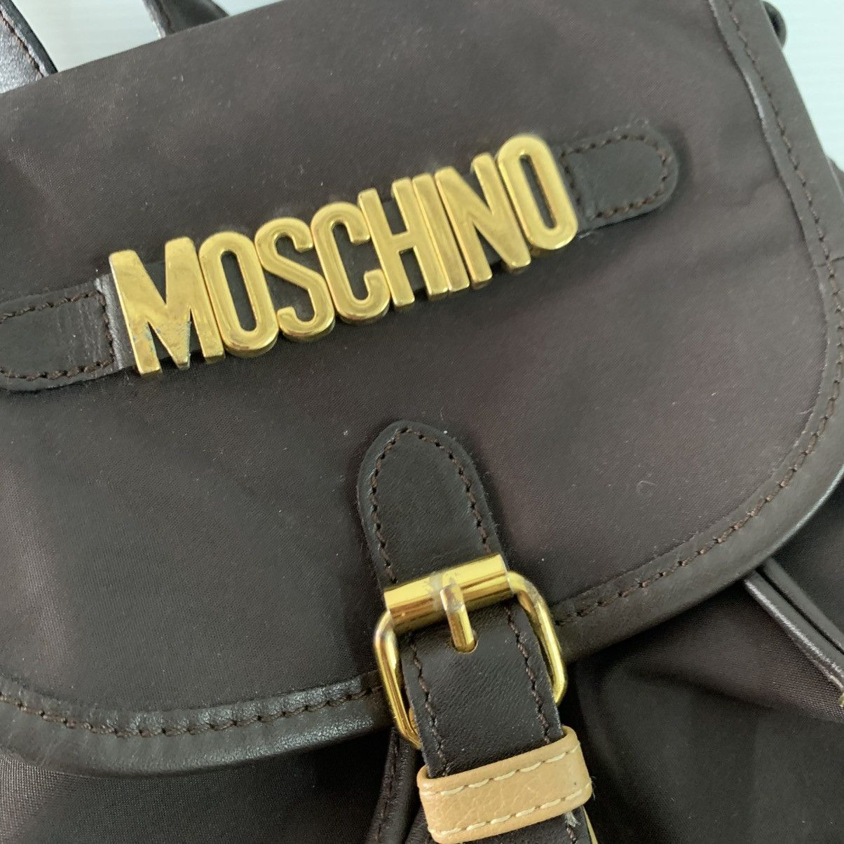 Moschino Moschino Canvas Backpack Bag Size ONE SIZE - 10 Thumbnail