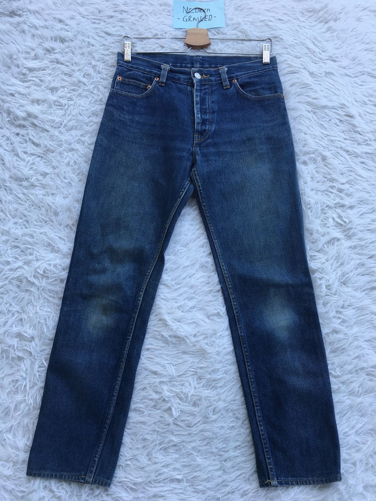 Helmut Lang Rare Vintage Helmut Lang Produced 1996 Straight Cut Denim Size US 30 / EU 46 - 5 Thumbnail