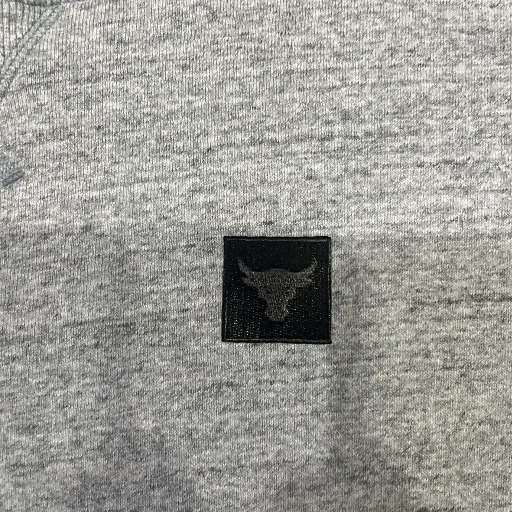 Under Armour Under Armour Project Rock Cutoff Sweatshirt Mens L Gray Size US L / EU 52-54 / 3 - 2 Thumbnail
