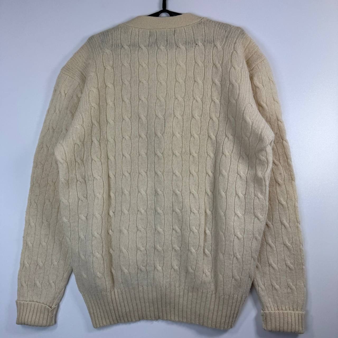 Polo Ralph Lauren Polo Ralph Lauren Cable Knit Cardigan Wool Mens Size L Size US L / EU 52-54 / 3 - 8 Thumbnail