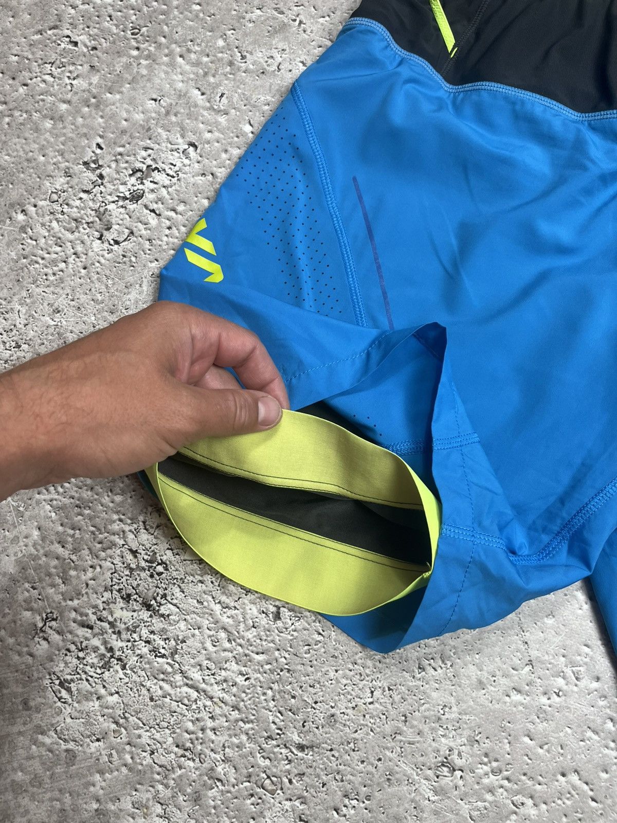 Other Dynafit Trail Running Shorts Blue Black Neon Size EU 50 US M Size US 34 / EU 50 - 4 Thumbnail