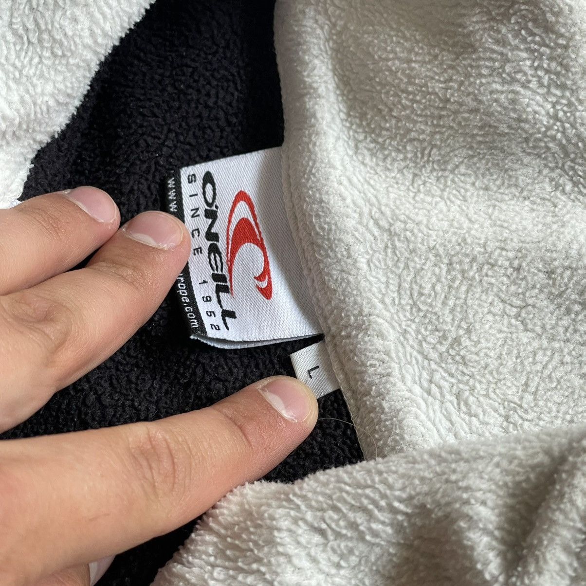 O'Neill Vintage 90s Oneill Fleece Skater Sking surf sweatshirt ocean Size US L / EU 52-54 / 3 - 4 Thumbnail