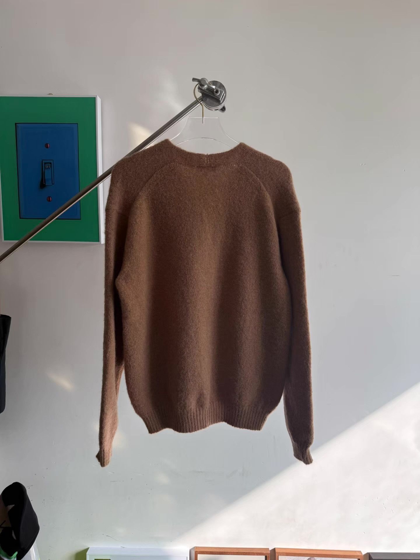 Lemaire Lemaire camel mohair cardigan Q17 Size US S / EU 44-46 / 1 - 3 Thumbnail