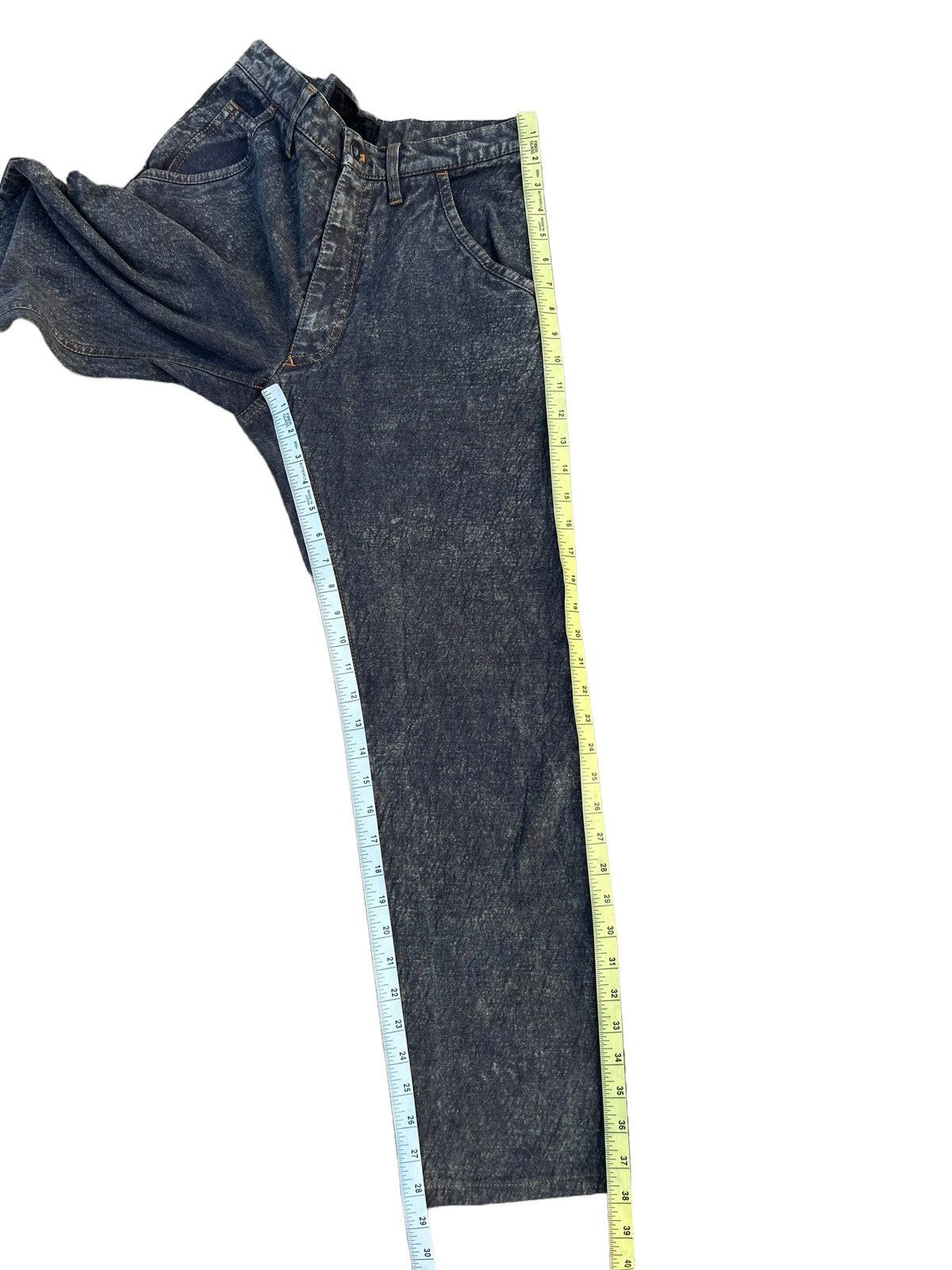 Vintage b. a-Dieu Made in Japan Acid Washed Denim Jeans Size US 30 / EU 46 - 5 Thumbnail