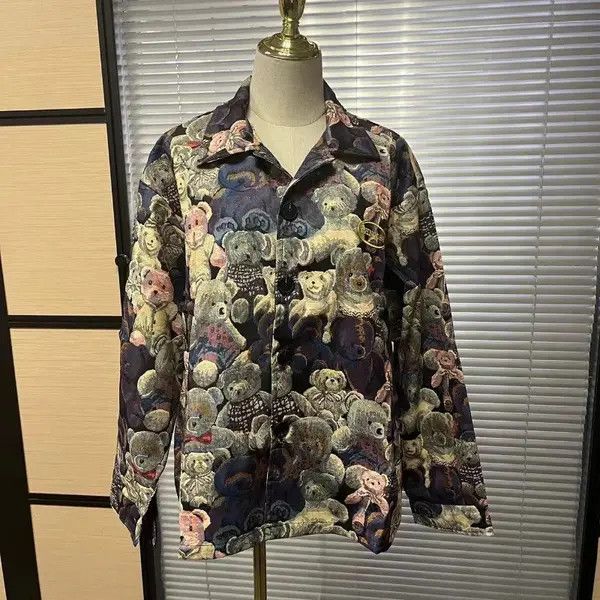 Other Korean coach jacket with bears loose oversize Size US L / EU 52-54 / 3 - 8 Thumbnail