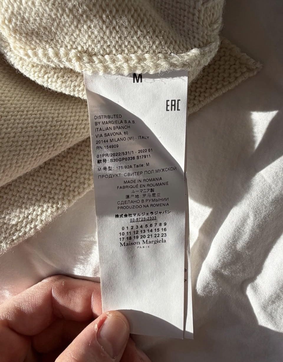 Maison Margiela Maison Margiela Knit Sweater Size US M / EU 48-50 / 2 - 5 Thumbnail