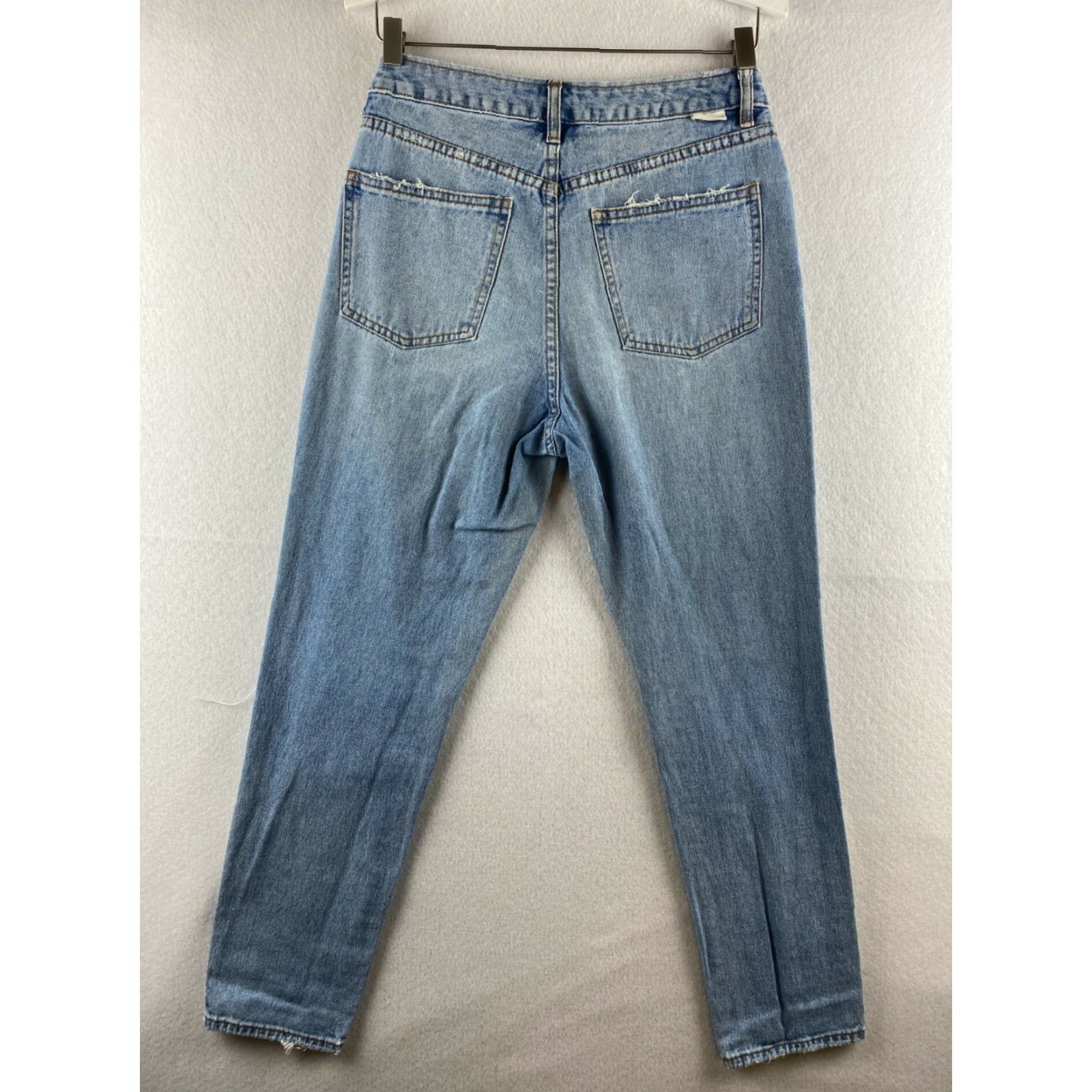 Billabong Billabong Jeans Womens 27 Blue Straight Distressed Ripped Denim Modern 27 in Blue Regular Size Womens Jeans Size 27" / US 4 / IT 40 - 7 Thumbnail