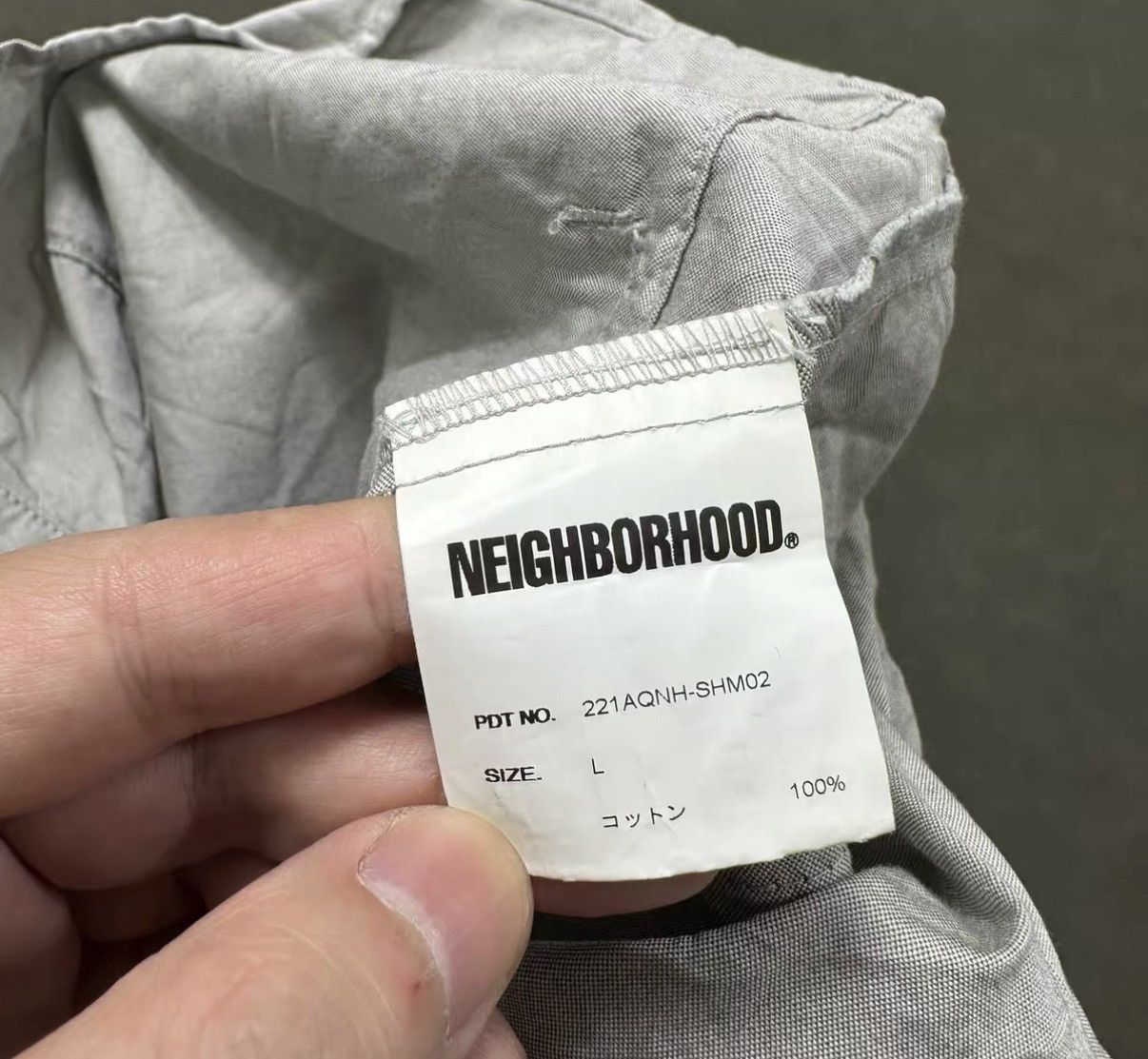 Neighborhood NEIGHBORHOOD BIG LOGO C-SHIRT Short Sleeve Shirt J16 Size US L / EU 52-54 / 3 - 7 Thumbnail