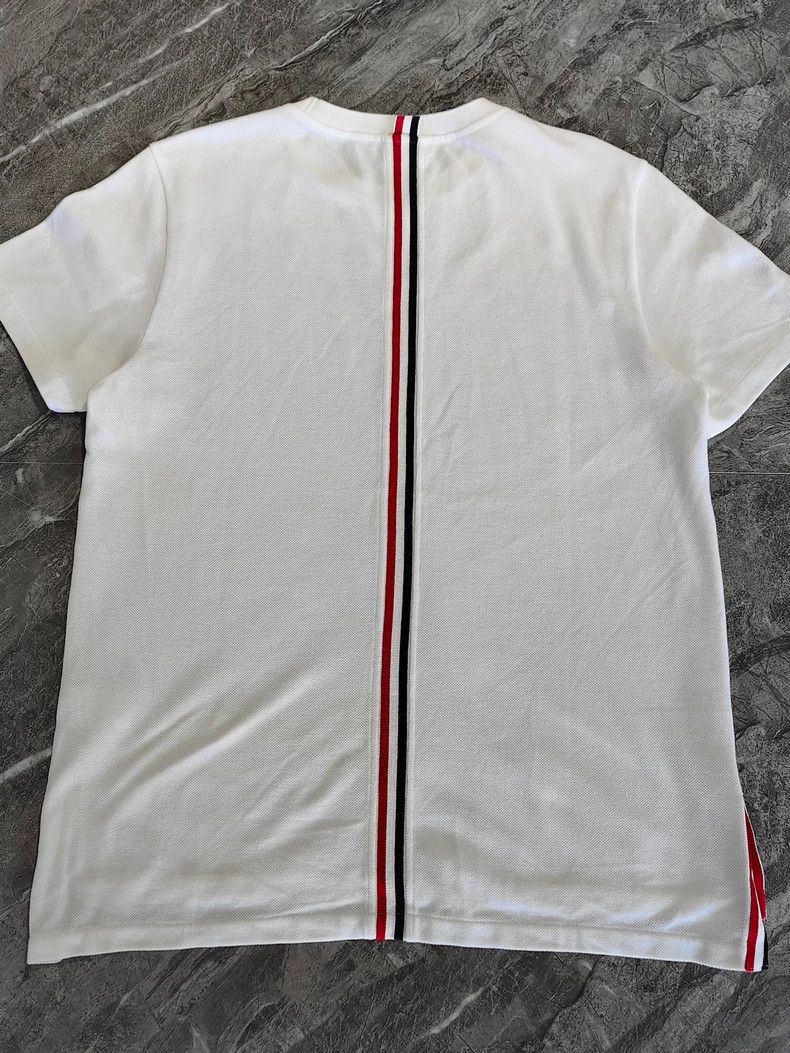 Thom Browne Thom Browne Short sleeves with colored stripes on the back Size US L / EU 52-54 / 3 - 2 Thumbnail