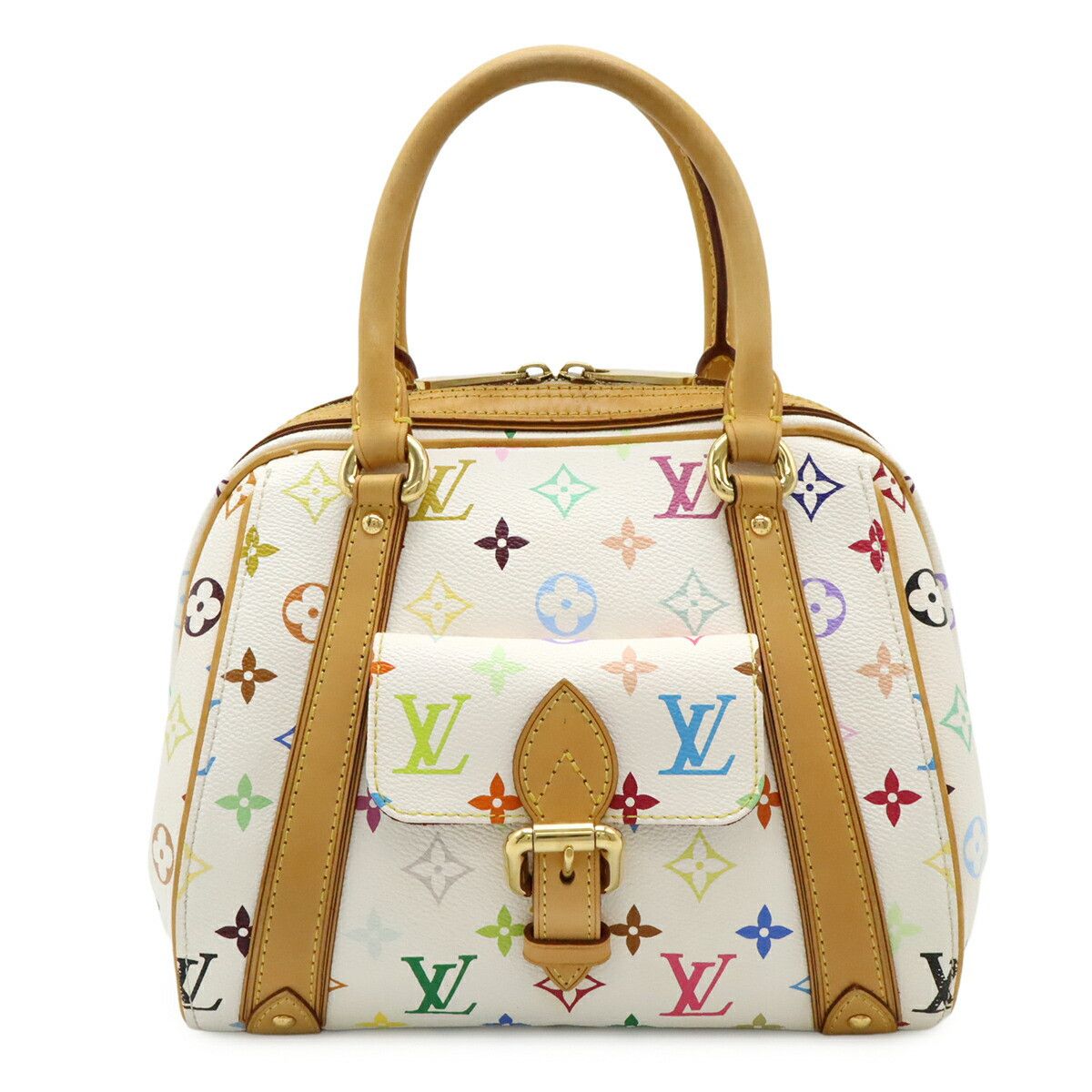 Louis Vuitton Louis Vuitton Louis Vuitton Priscilla Monogram Handbag Canvas Handbag M40096 Size ONE SIZE - 1 Thumbnail