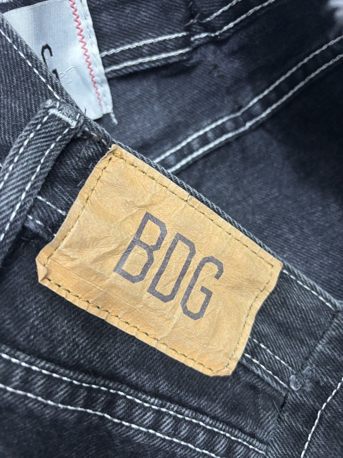 Bdg × Shorty's Skateboards × Urban Outfitters 🔥BDG SKATE FIT BLACK SHORT DENIM JEANS Size US 32 / EU 48 - 10 Thumbnail