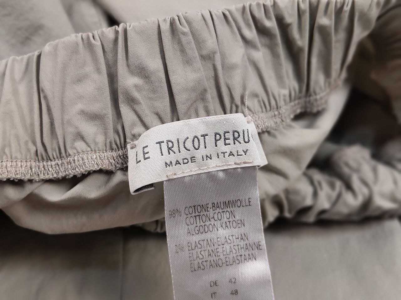 Japanese Brand Le Tricot Peru Design italy Wide Leg Trouser Pants Size 34" / US 12 / IT 48 - 15 Thumbnail