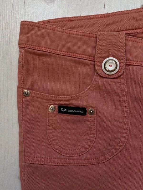 Dolce & Gabbana Dolce & Gabbana D&G Y2K Vintage Glamour Affair Short Jeans Size 27" / US 4 / IT 40 - 4 Thumbnail