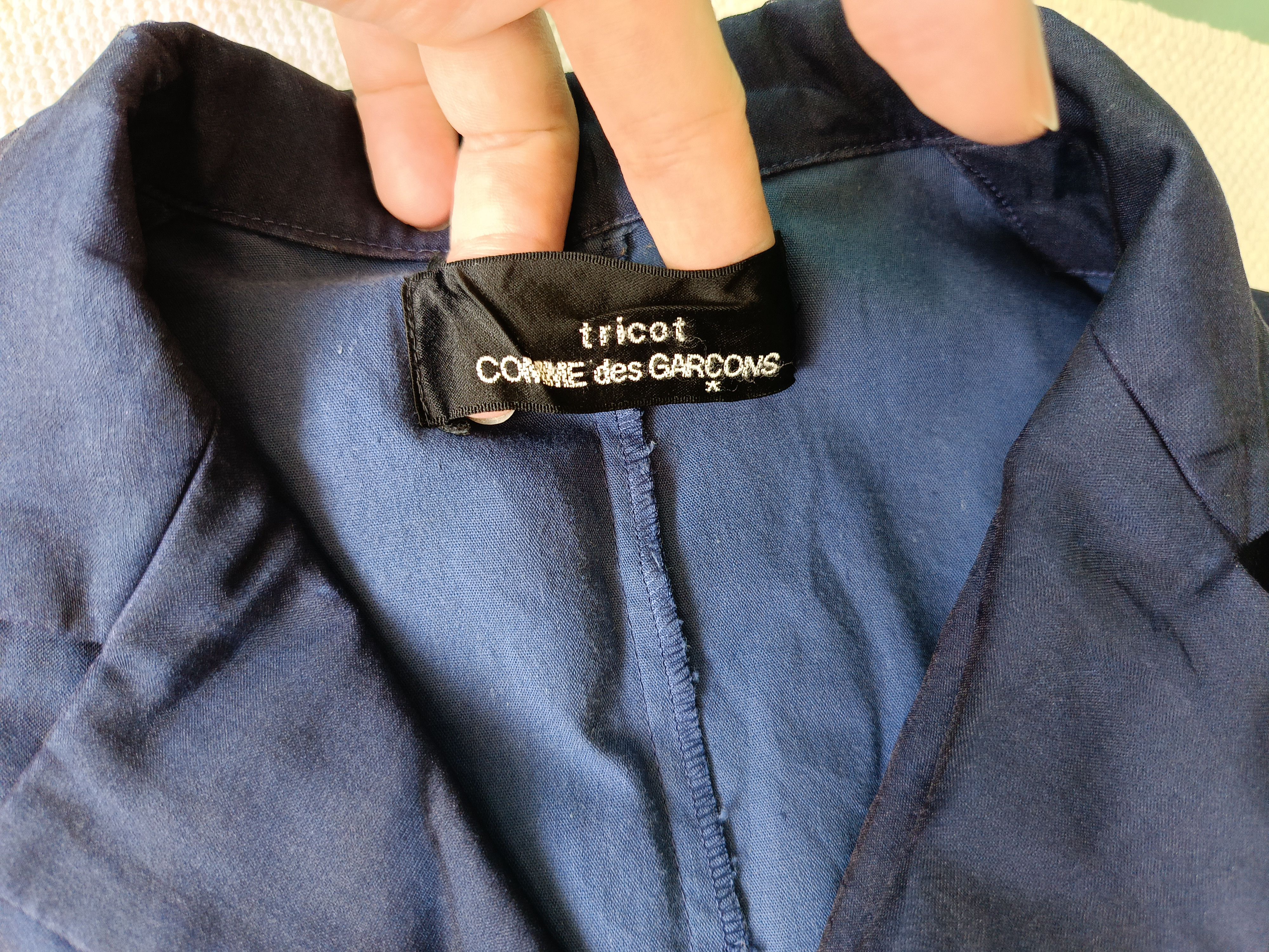 Comme des Garcons × Tricot Comme des Garcons Comme des garcons Tricot Japan AD1999 90s blazer coat jacket Size S / US 4 / IT 40 - 2 Thumbnail