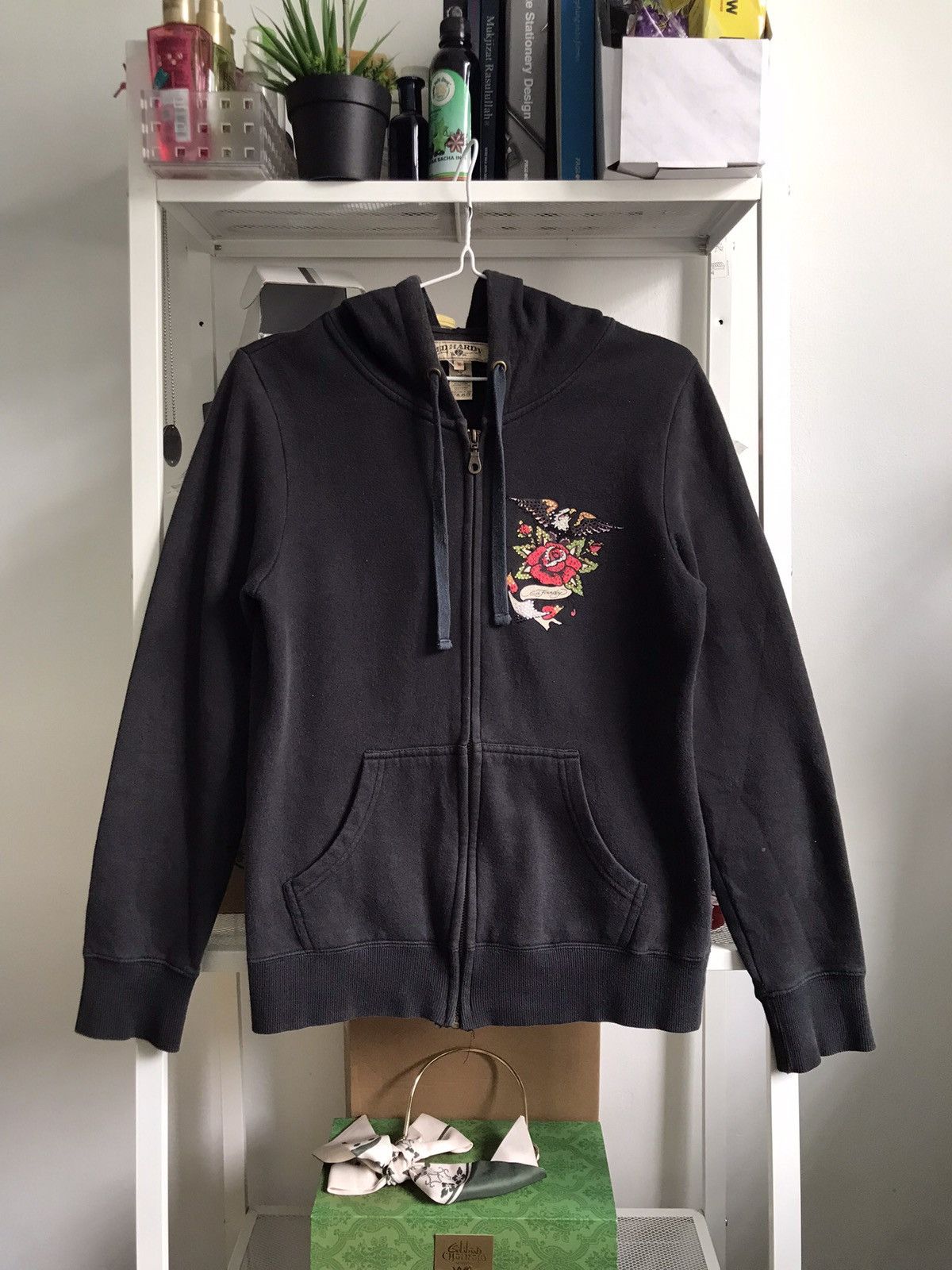 Designer × Ed Hardy 🔥 🔥 OFFER ME NOW ‼️ Rare Ed Hardy Skull Fullzip Hoodie Size US M / EU 48-50 / 2 - 7 Thumbnail