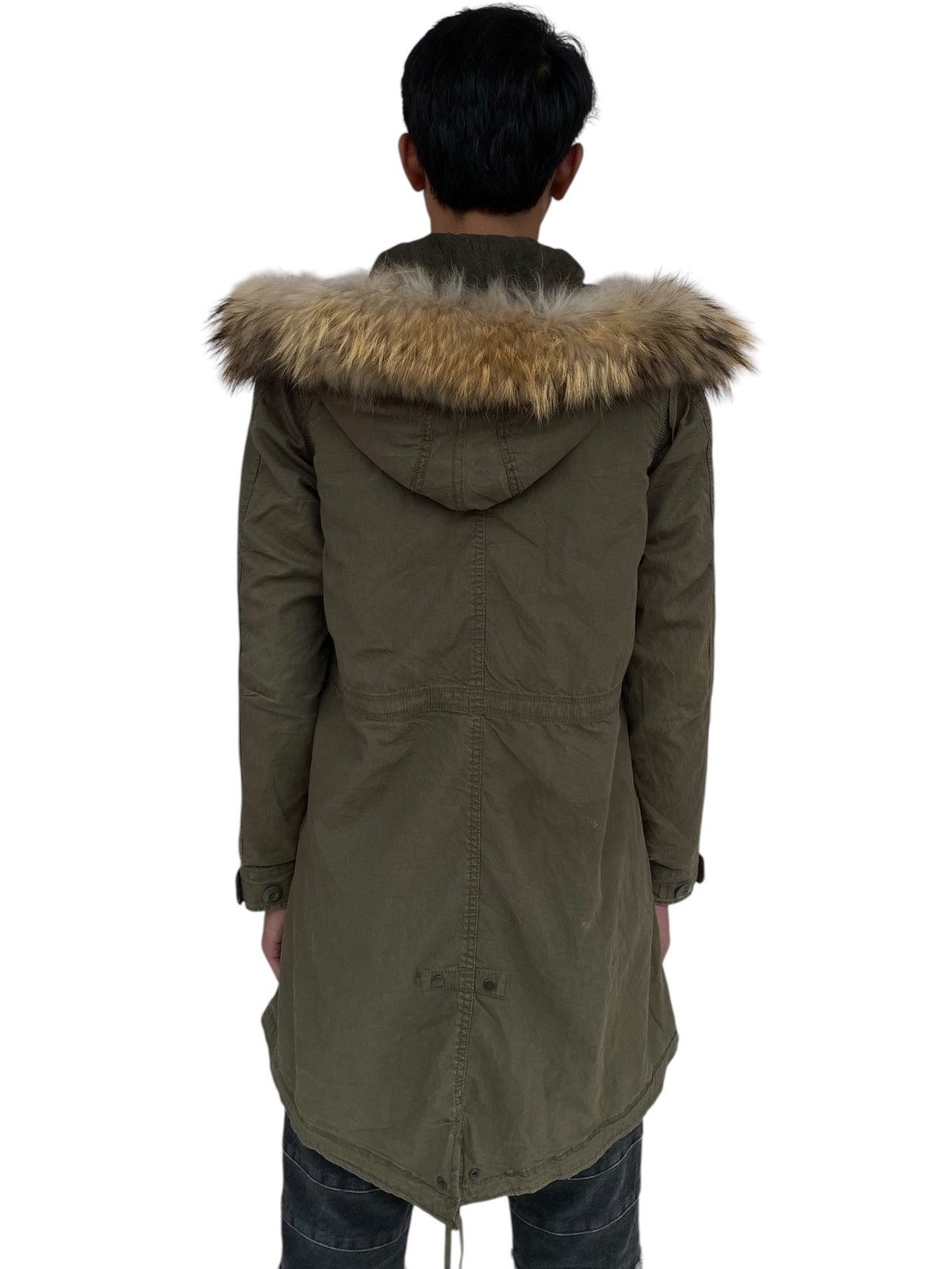 If Six Was Nine 2000s GOA - Apocalypse Fur Hoodie Jacket Size US M / EU 48-50 / 2 - 2 Thumbnail