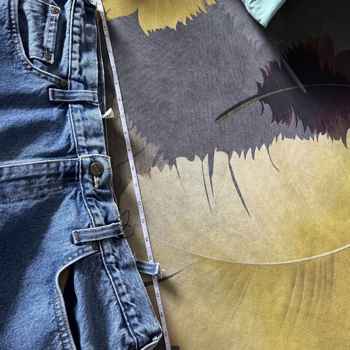 Carhartt × Vintage Vintage Carhartt Blue Denim Distressed Relaxed Fit Jeans Size US 38 / EU 54 - 10 Thumbnail