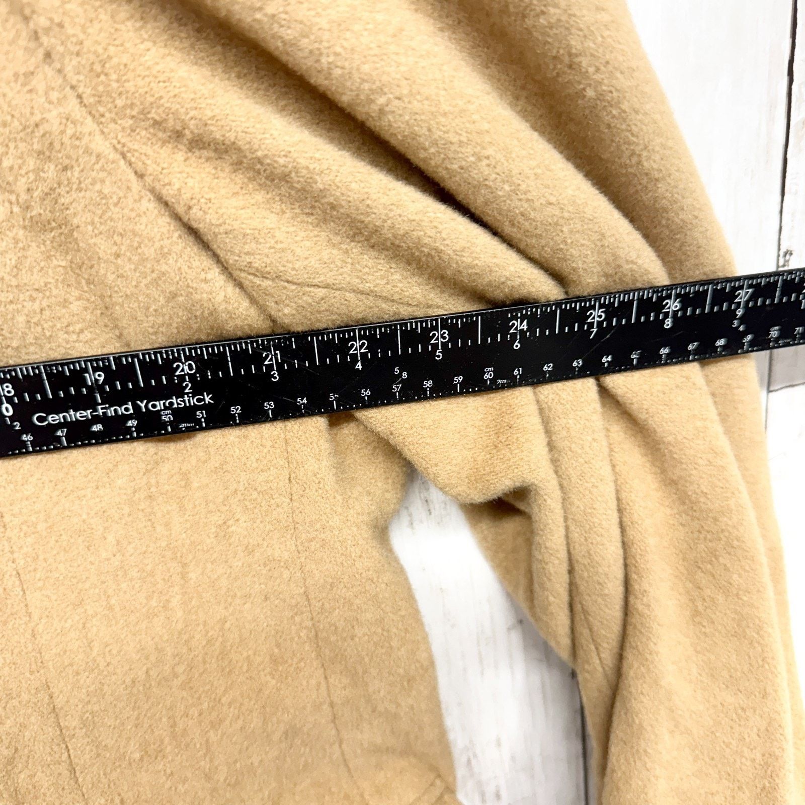 Norm Thompson Vtg Camel Hair Norm Thompson Jacket Chest 44" Blazer Size 44R - 9 Thumbnail