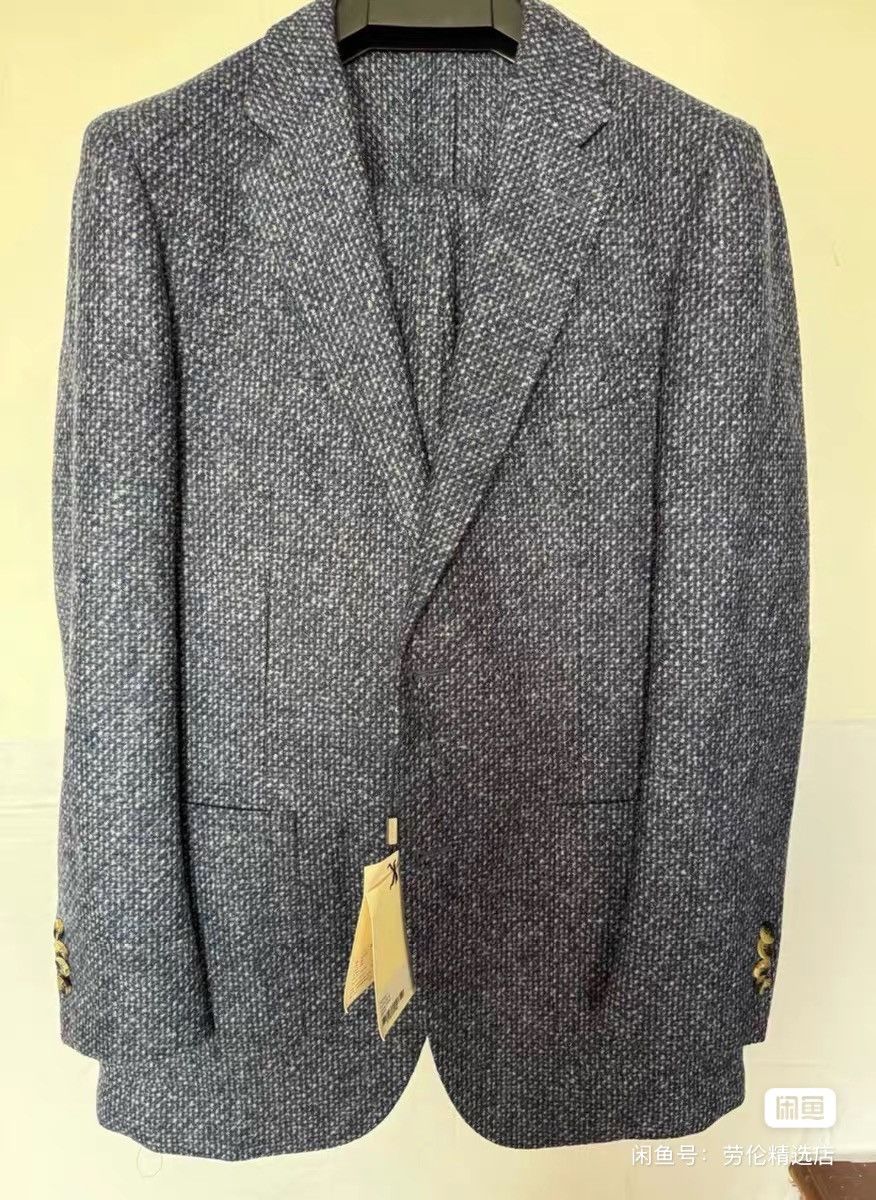 Suitsupply suitsupply wool silk bland blazer pants suits zegna brioni Size 50R - 1 Thumbnail