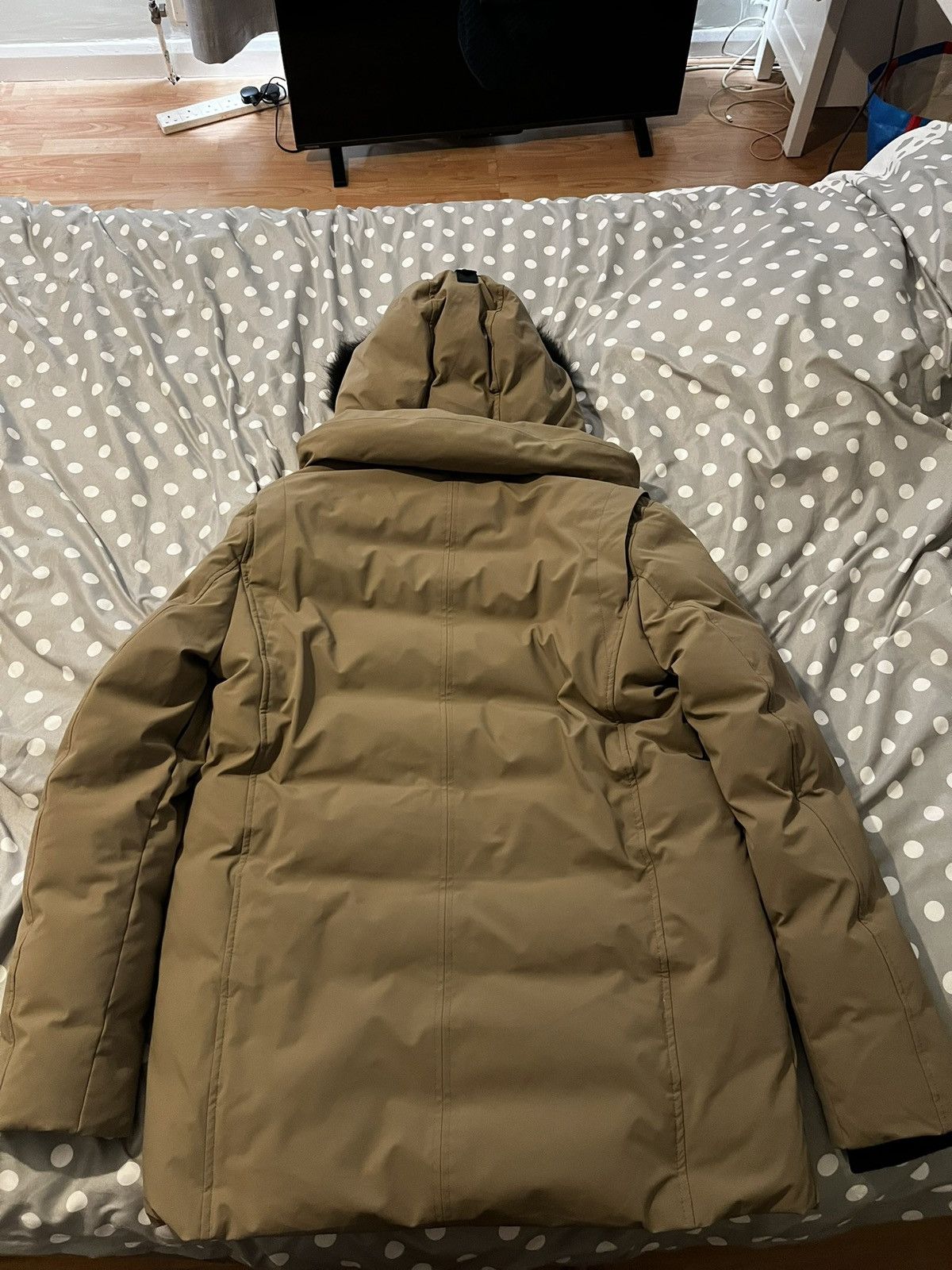 RUDSAK 800+ Fill Down Parka w/ Raccoon Fur Trim – Size S