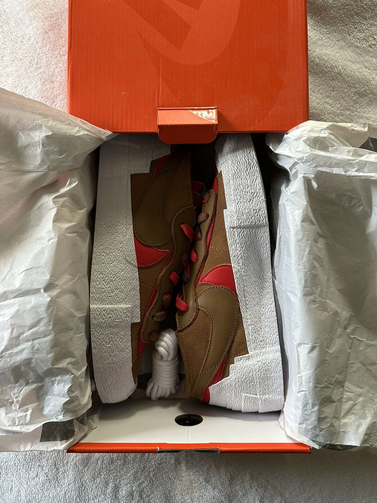 image of British Tan Nike Blazer Low Shoes in Brown, Men's (Size 8)