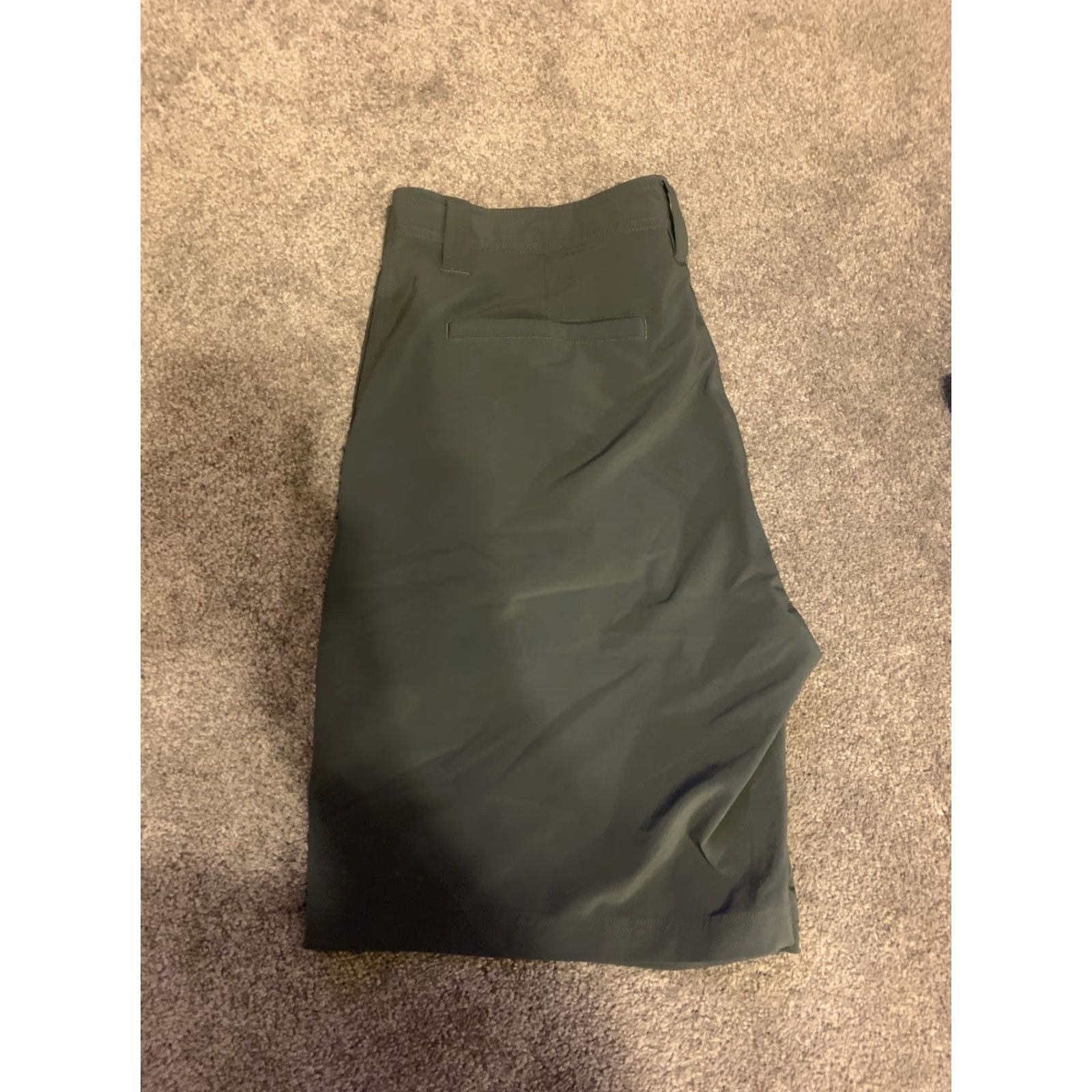 Vintage Columbia Flat Front Shorts Mens Size 38 Gray Chino Cotton Blend Pockets Casual Outdoor Regular 38x10 W/L Size US 38 / EU 54 - 3 Thumbnail