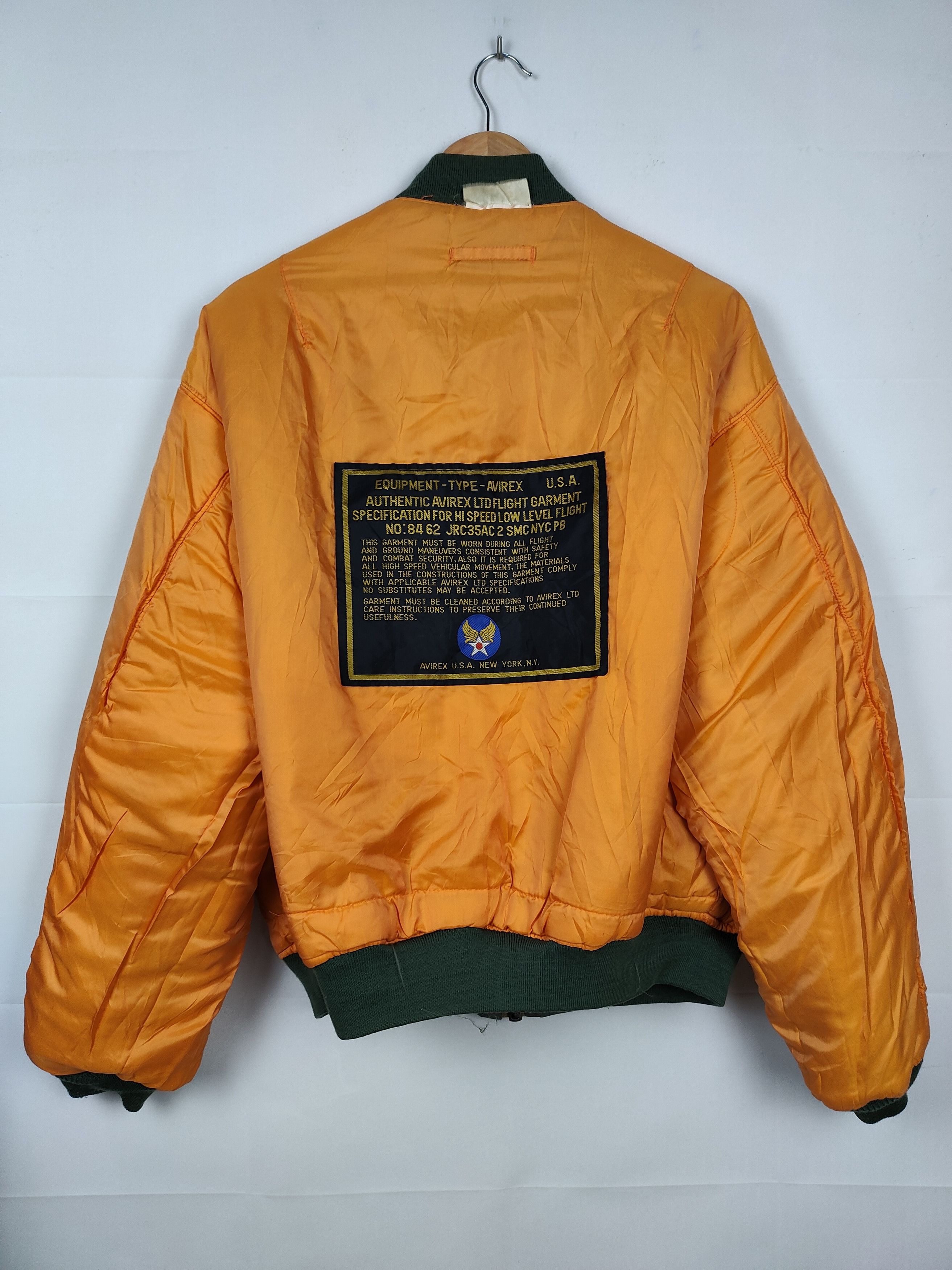 Avirex Vintage Avirex USAF Bomber Flight Jacket (mil-j-827901) Size US L / EU 52-54 / 3 - 5 Thumbnail