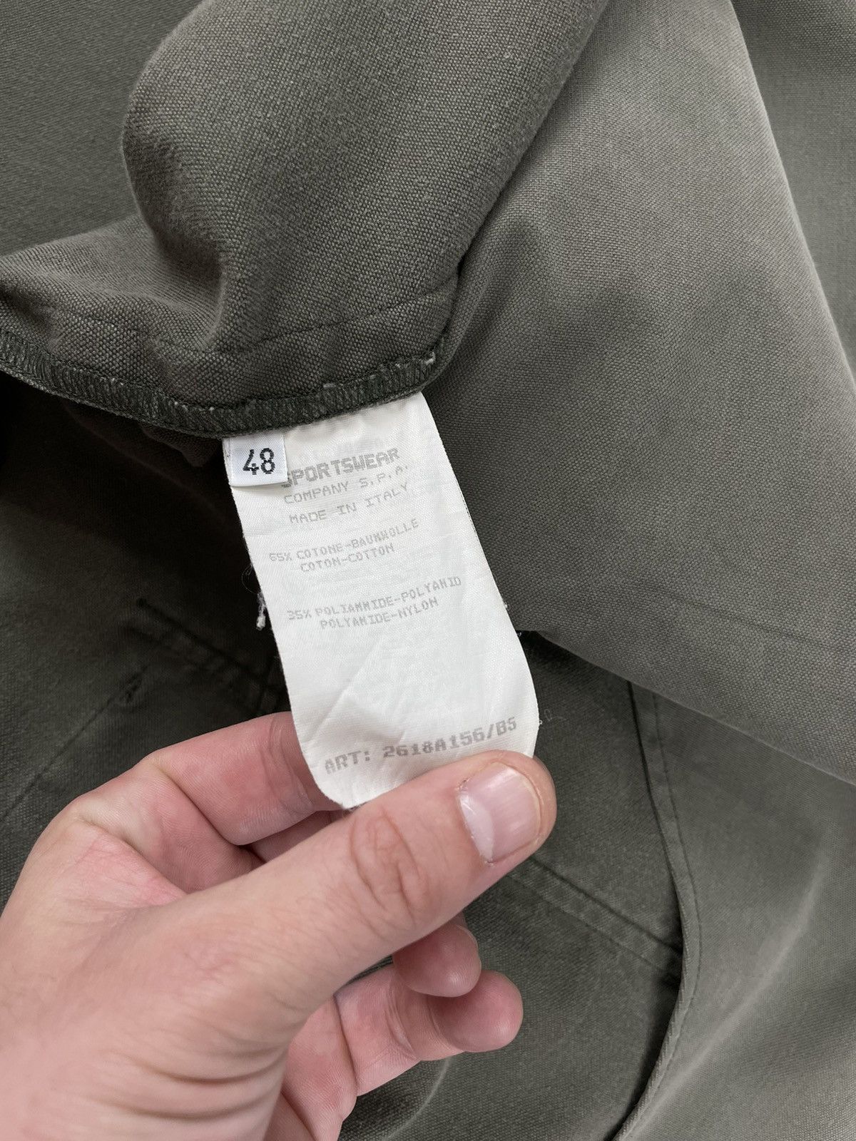 C.P. Company × Massimo Osti Vintage 90’s C.P.Company Blazer Jacket Men’s Size 48S - 8 Thumbnail