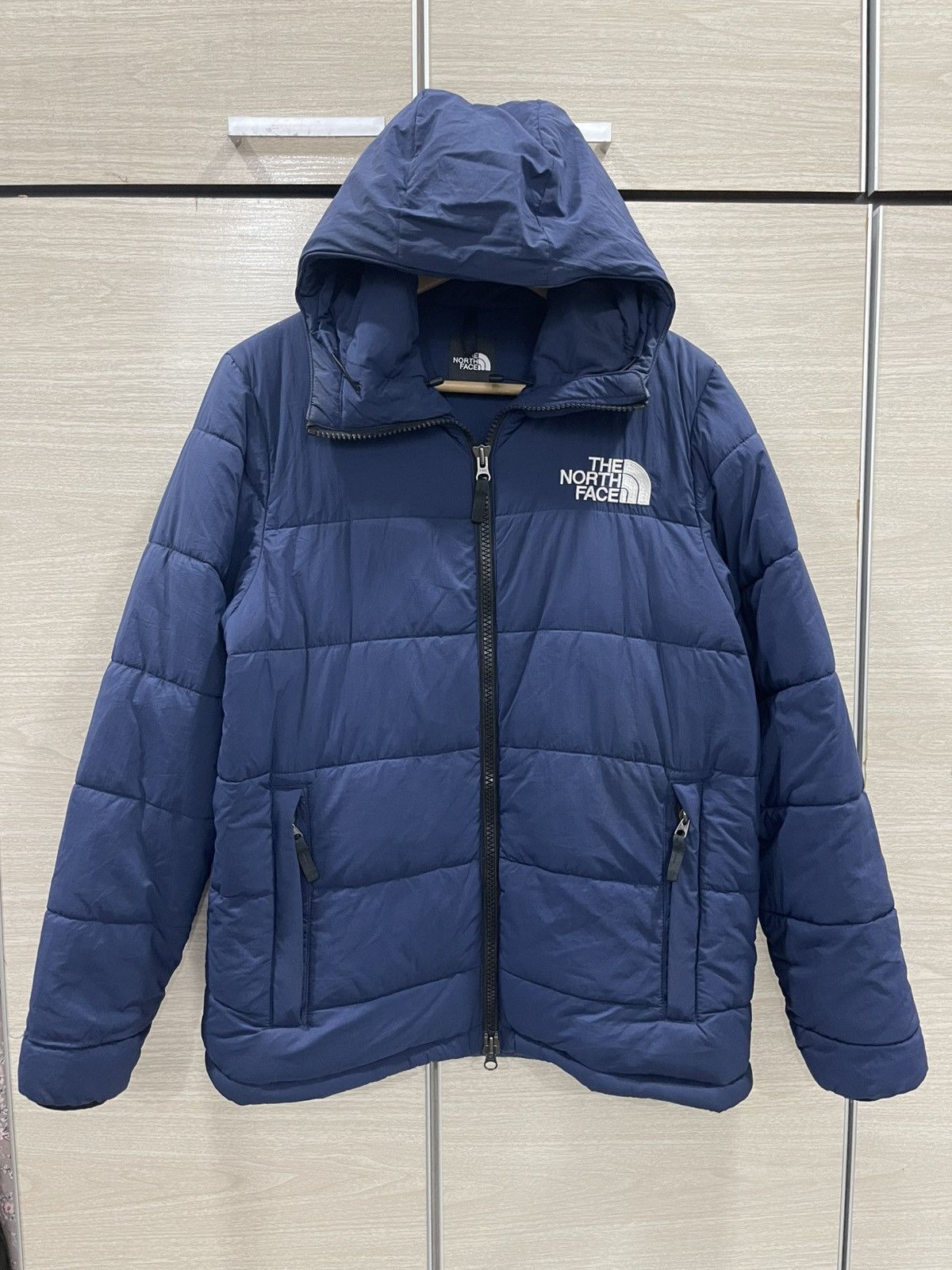 The North Face The North Face Navy Down Jacket Puffer Size US L / EU 52-54 / 3 - 1 Thumbnail