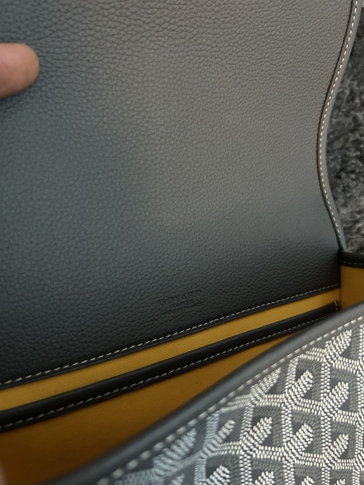 Goyard Goyard Belvedere Grey Messenger bag Size ONE SIZE - 13 Thumbnail