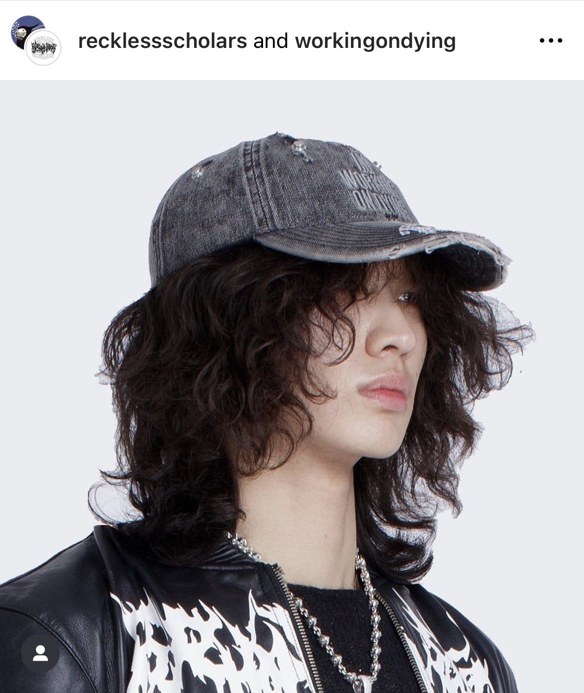Other WORKiNG ON DYiNG x RECKLESS SCHOLARS DiSTRESSED DAD CAP HAT Size ONE SIZE - 11 Thumbnail