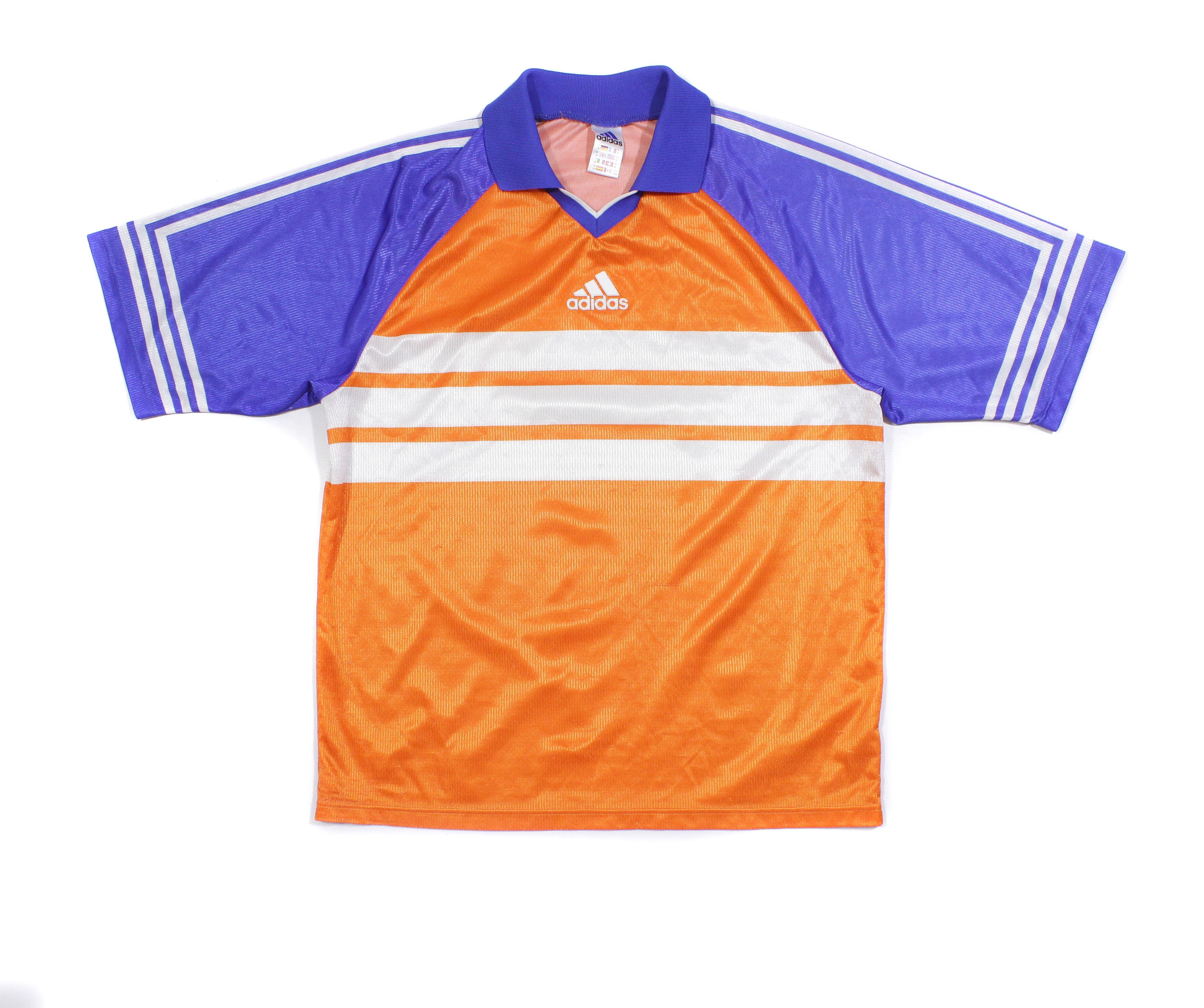 Adidas 90S Center Logo Sport Jersey Size US M / EU 48-50 / 2 - 1 Thumbnail