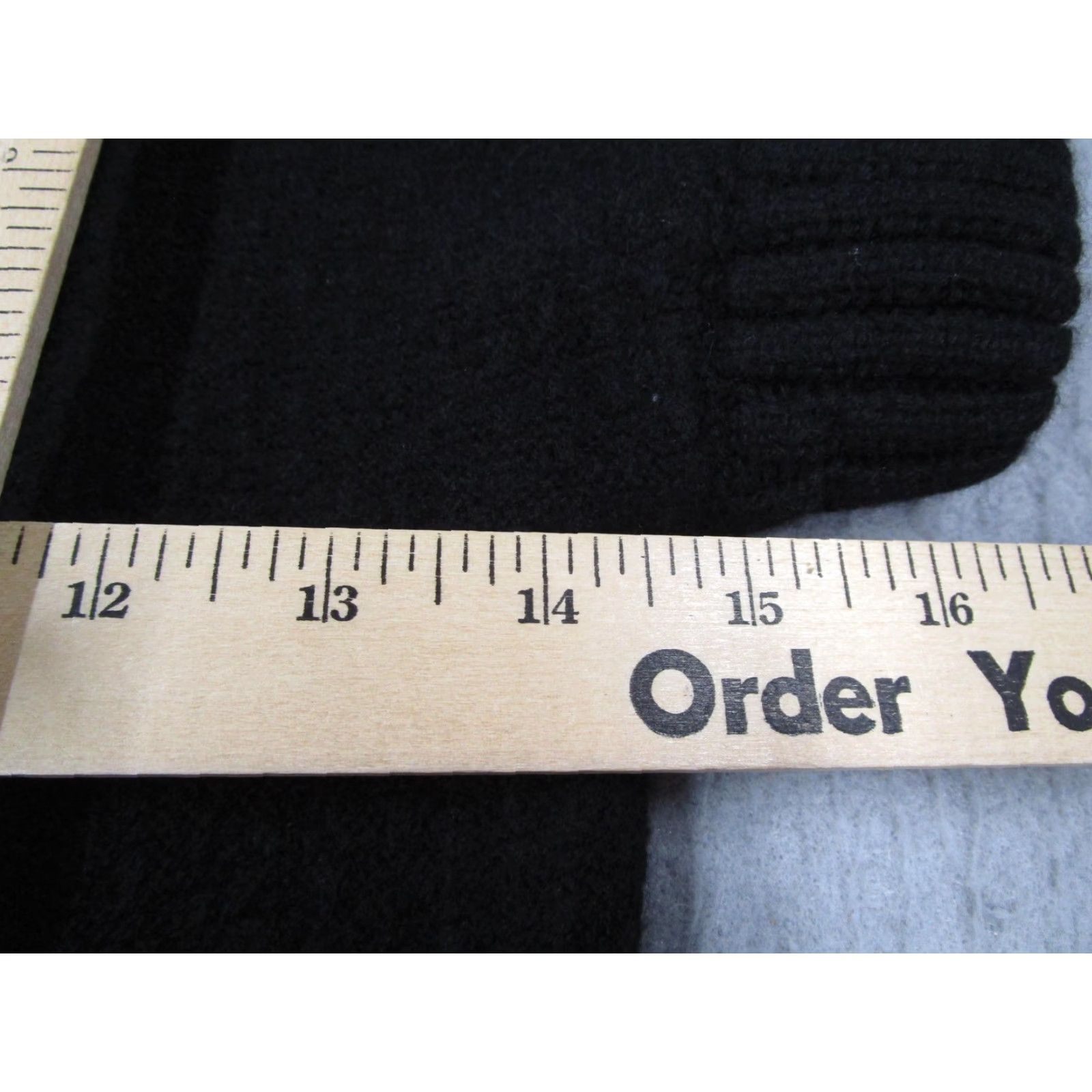 Vintage Qi Cashmere Sweater Womens Small Black Cowl Neck Short Sleeve Cable Knit Tunic Size S / US 4 / IT 40 - 6 Thumbnail