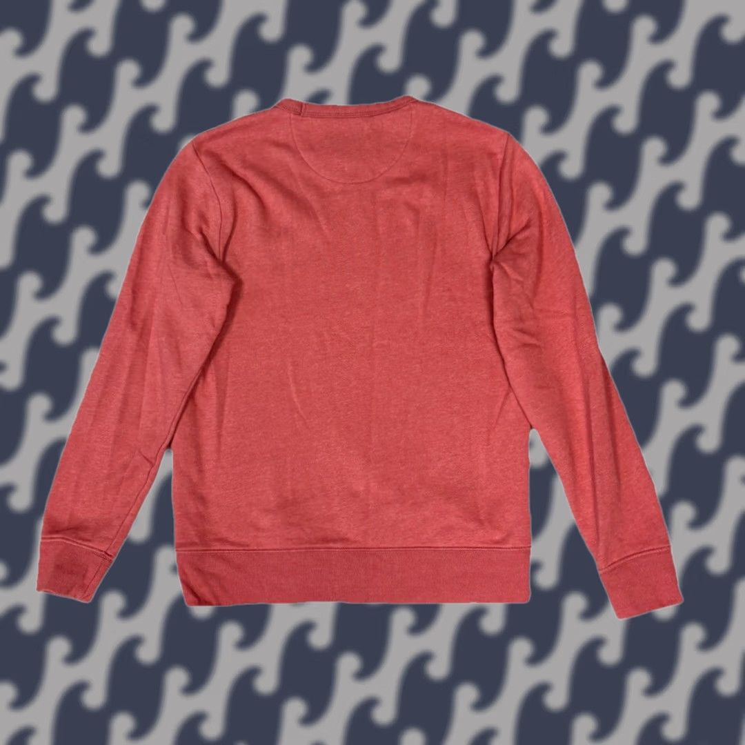 Old Navy Old Navy Sweater Men Small Salmon Pink Crew Neck Pullover Knit Lightweight Regular Cotton Blend Polyester Size US S / EU 44-46 / 1 - 1 Thumbnail