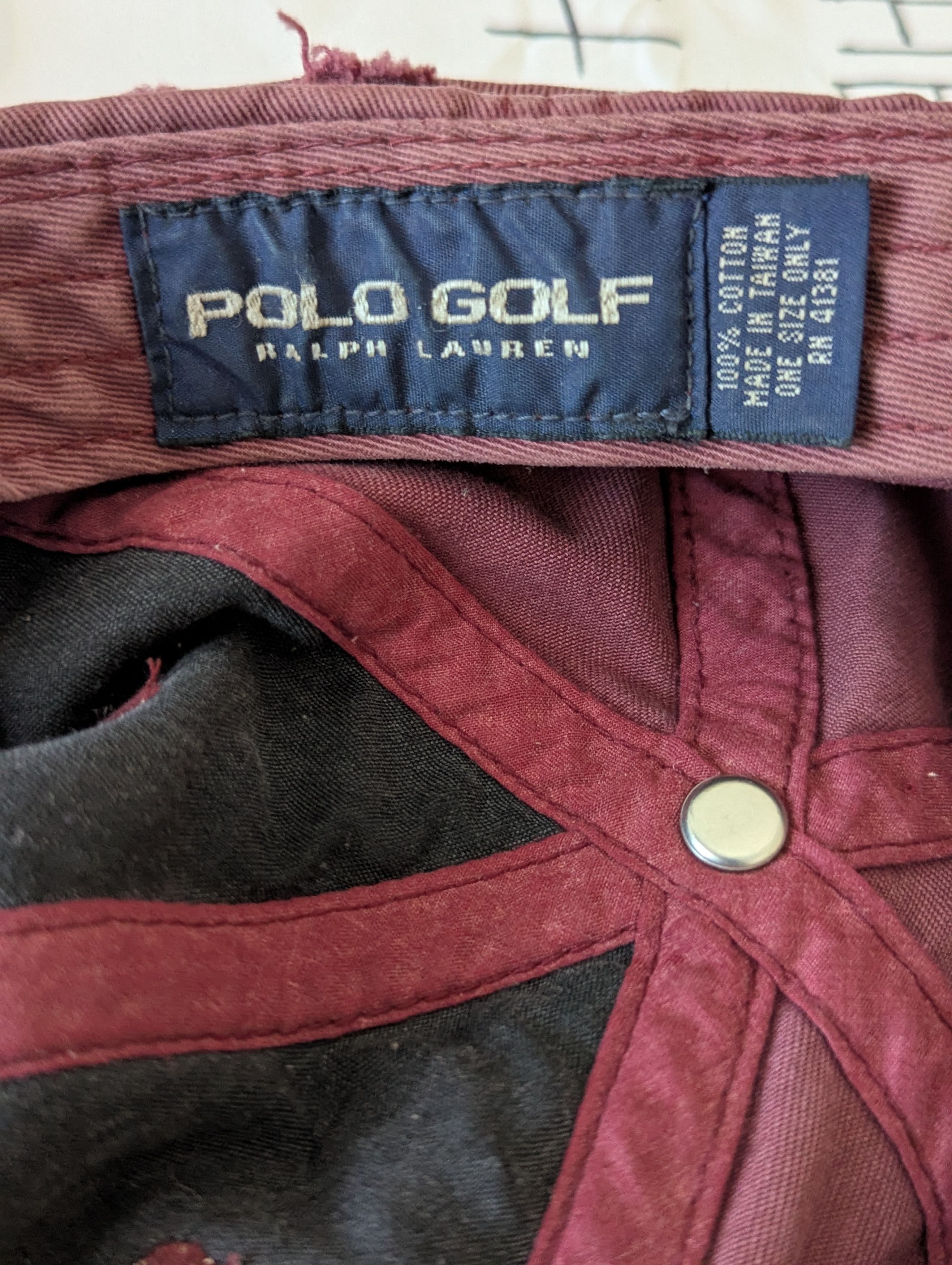 Polo Ralph Lauren Vintage Face cap Size ONE SIZE - 3 Thumbnail