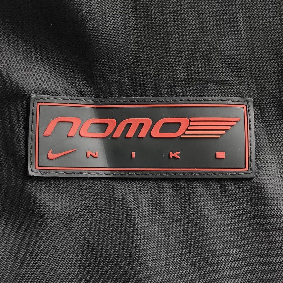Nike Vintage NIKE NOMO Big Logo Lined Quilted Hoodie Coach Jacket Size US XL / EU 56 / 4 - 6 Thumbnail