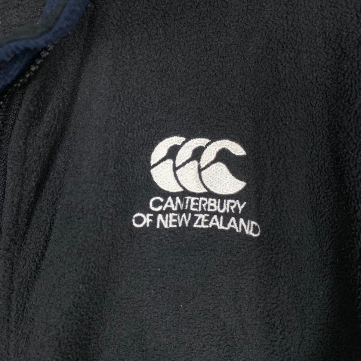 Canterbury of New Zealand CANTERBURY Embroidery Logo Zipper Fleece Jacket #1020-C46 Size US L / EU 52-54 / 3 - 15 Thumbnail
