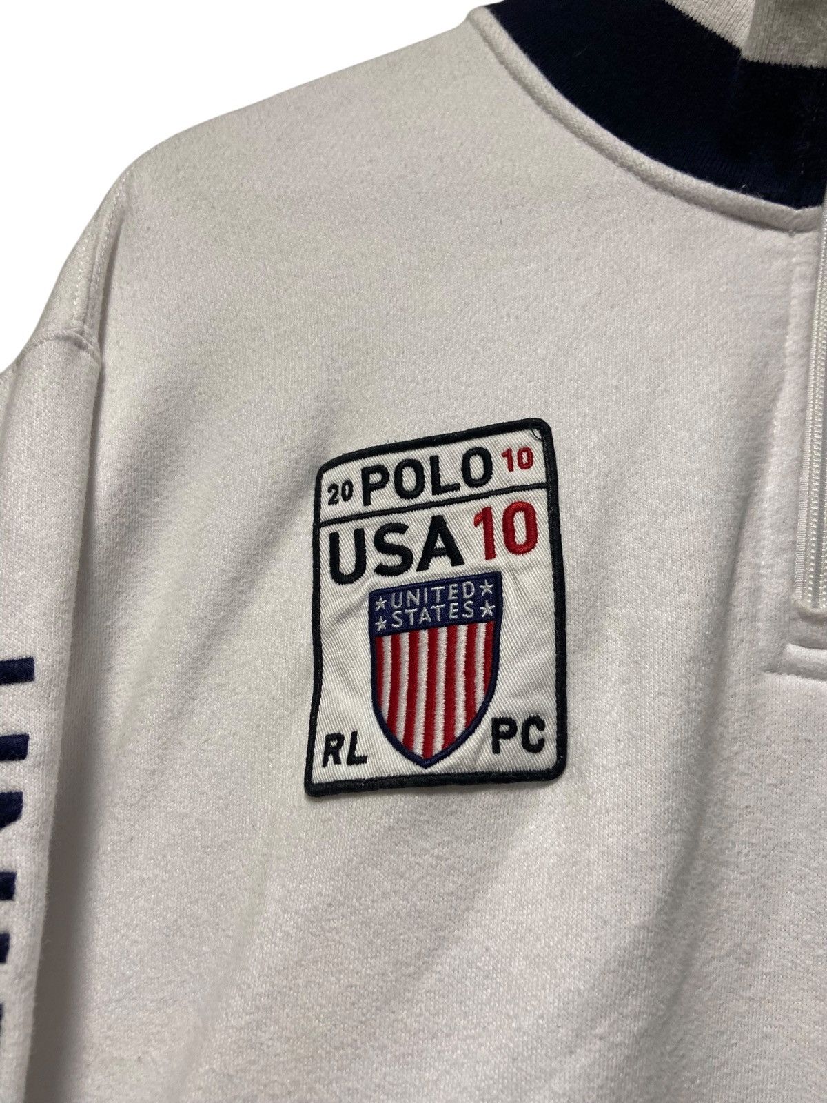 Polo Ralph Lauren × USA Olympics × Vintage Polo Ralph Lauren 2010 USA Olympics Men’s Size 2XL 1/4 Zip Size US XXL / EU 58 / 5 - 3 Thumbnail