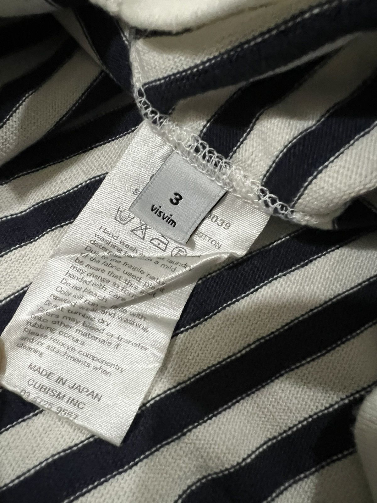 Visvim AW08 Visvim Cubism Rockabilly Stripe Western Full Zip Hoodie Size US L / EU 52-54 / 3 - 9 Thumbnail