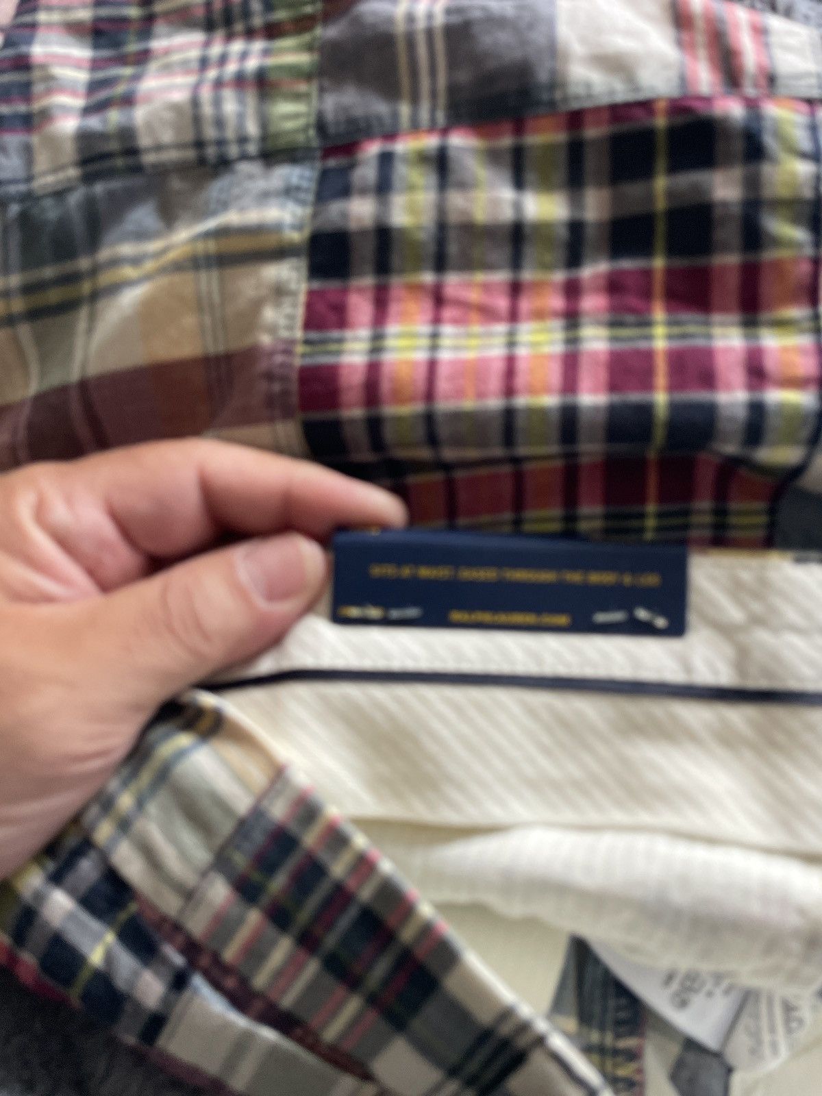 Polo Ralph Lauren Indian Madras Plaid shorts nwt 79.99 Size US 35 - 6 Thumbnail