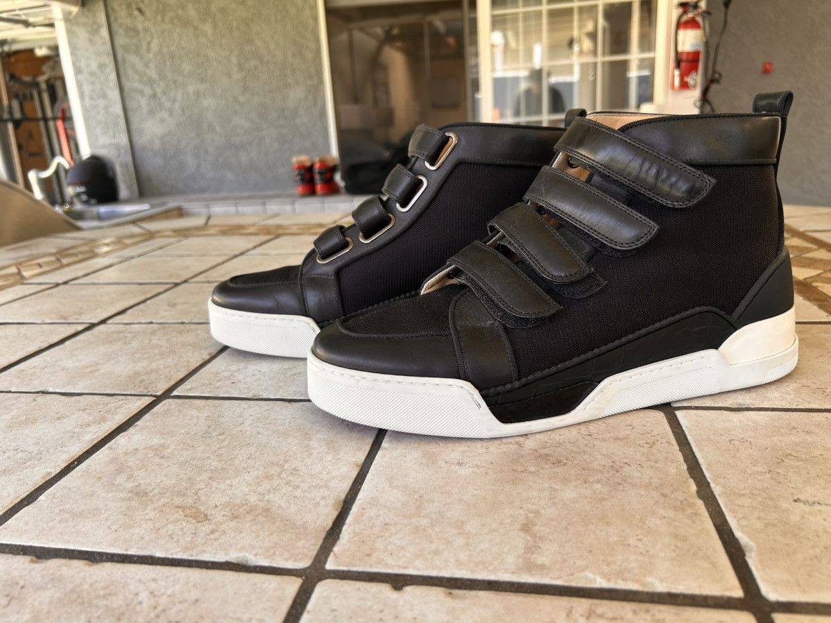 Christian Louboutin Christian Louboutin Rankiddo Men’s Calfskin Sneakers EU 43.5 Size US 10.5 / EU 43-44 - 3 Thumbnail