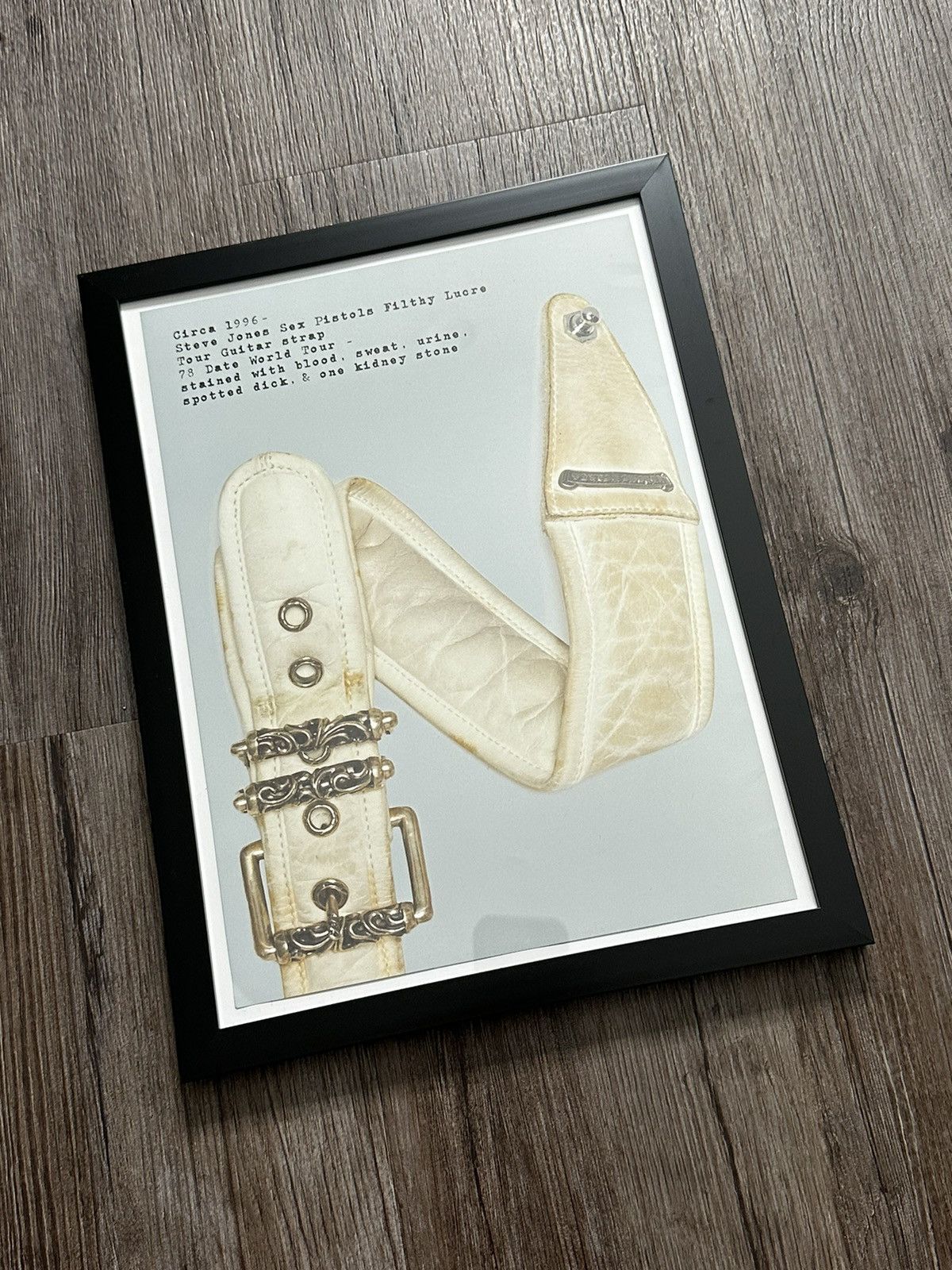 Chrome Hearts 🖤Chrome Hearts🖤 Sex Pistols Bracelet 9x12 Framed Poster Size ONE SIZE - 2 Thumbnail