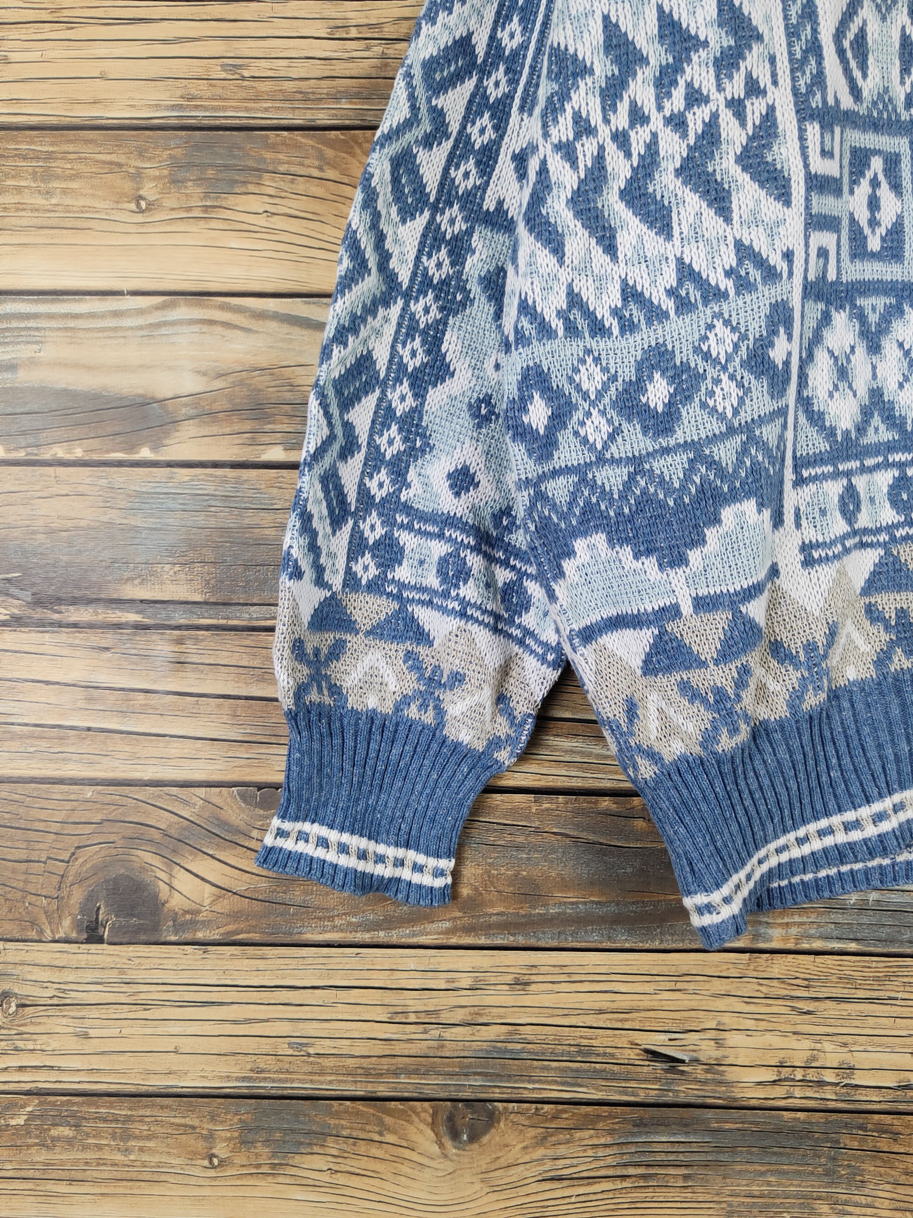 Florence Tricot Florence Tricot Blue Knitwear Sweatshirts like coogi #W2151 Size US L / EU 52-54 / 3 - 4 Thumbnail