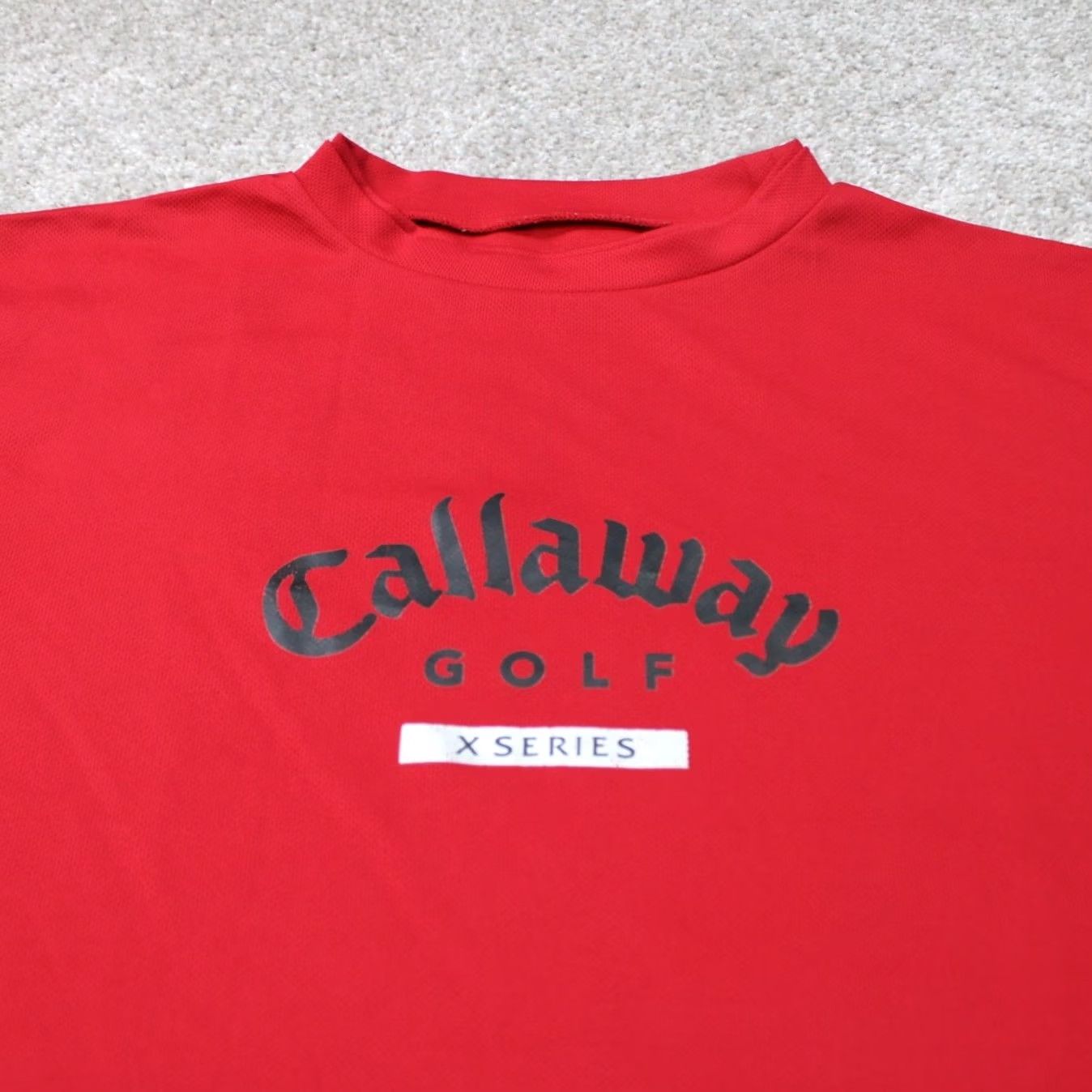 Callaway Callaway X-Series Shirt Mens Large Red 100% Polyester Long Sleeve Pullover Size US L / EU 52-54 / 3 - 4 Thumbnail