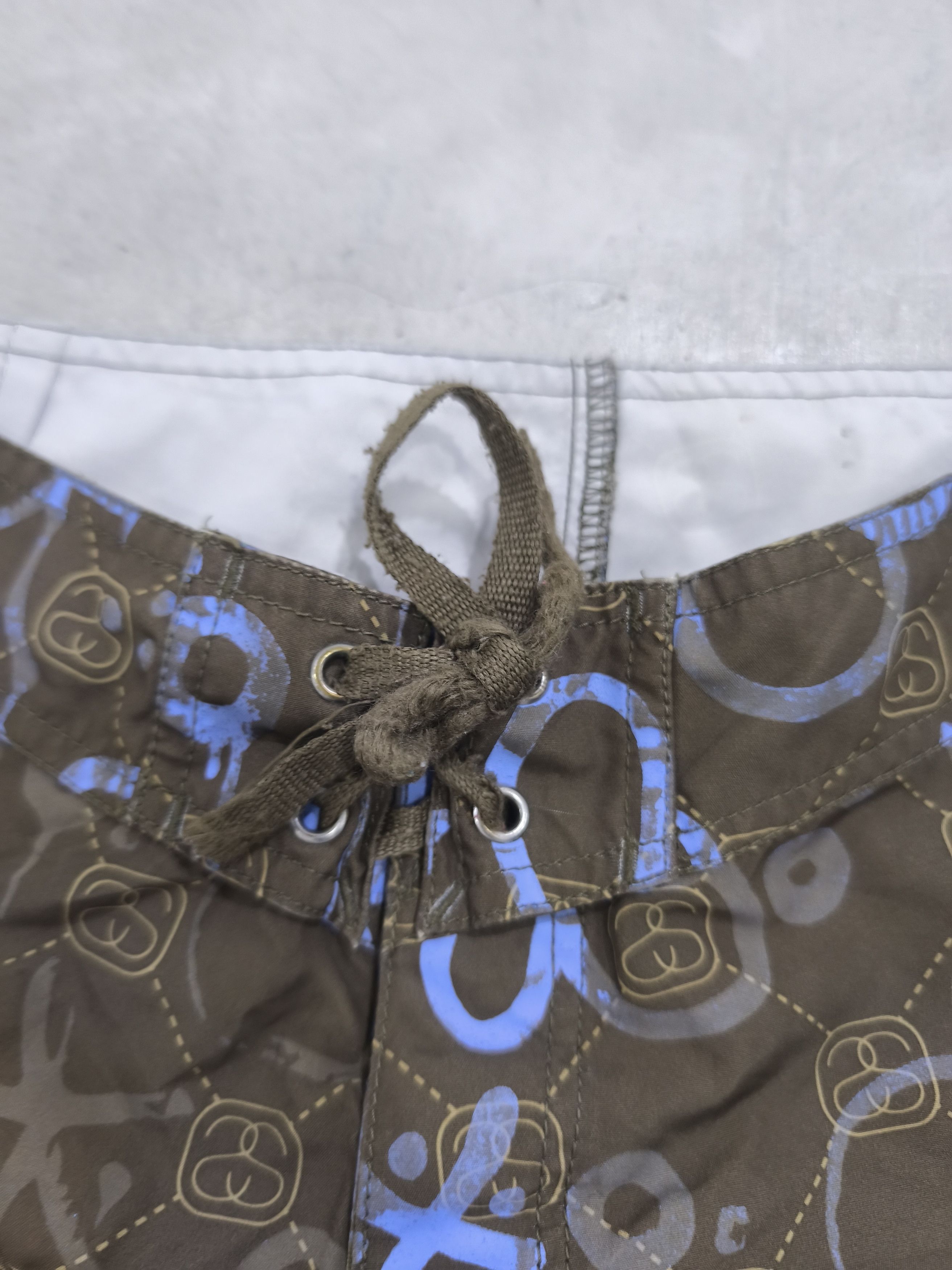 Stussy Vintage Stussy SS04 Logo Splash Board Shorts Monogram Size US 33 - 5 Thumbnail