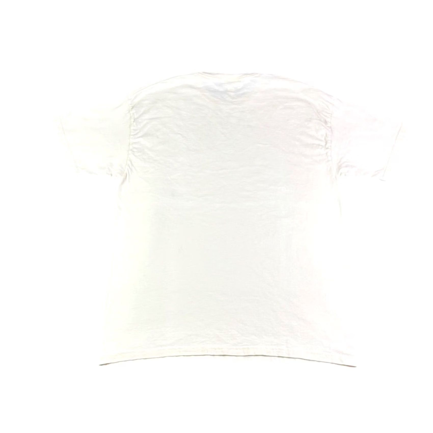 Hanes Hanes Carole Holding Bermuda Map Graphic T-Shirt Mens L Ivory Vintage Style Crew Neck Short Sleeve Size US L / EU 52-54 / 3 - 3 Thumbnail