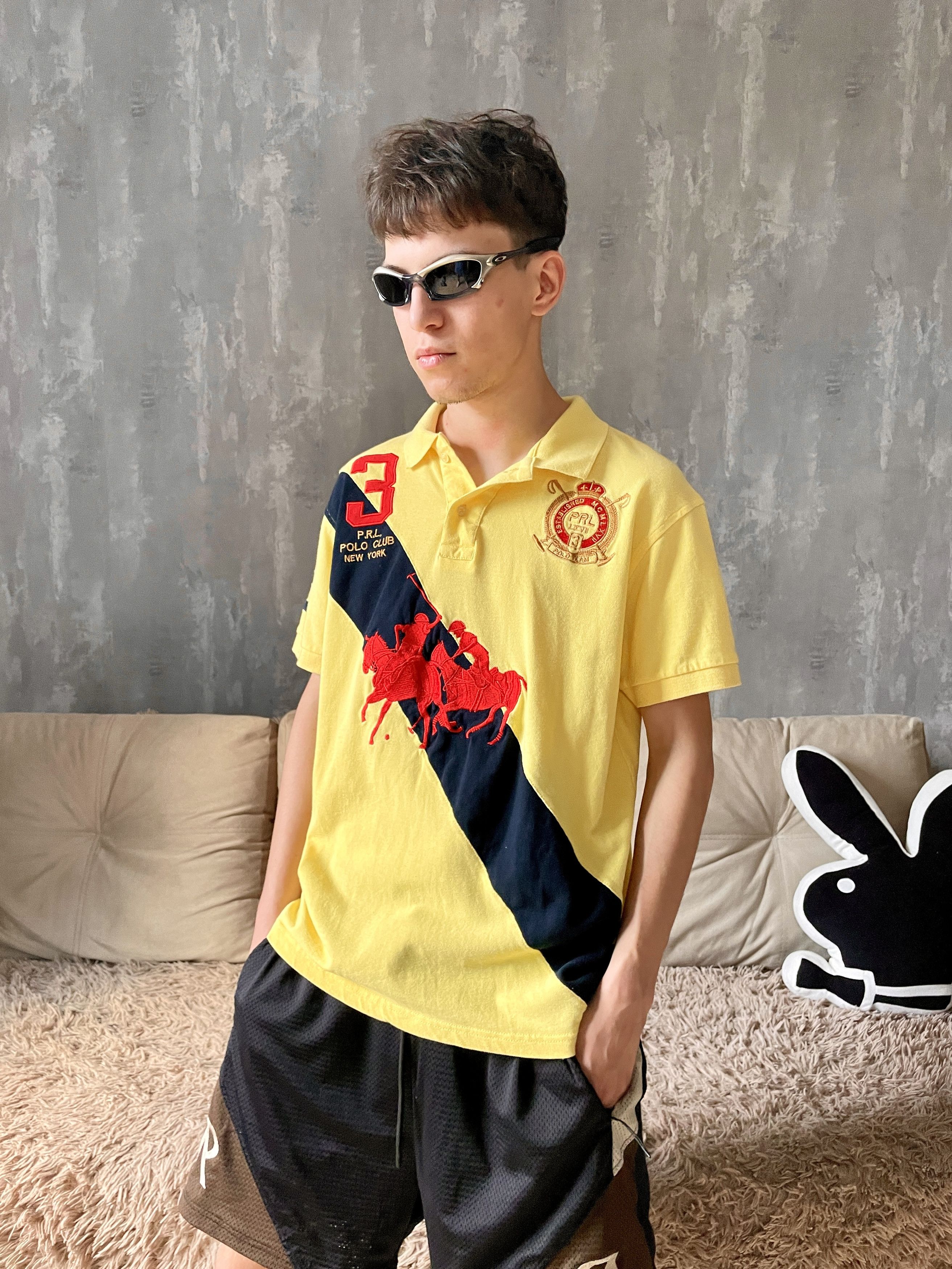 Polo Ralph Lauren 🐎 Polo Ralph Lauren 00s Vintage Collar Neck Polo T-Shirt M Size US M / EU 48-50 / 2 - 1 Thumbnail