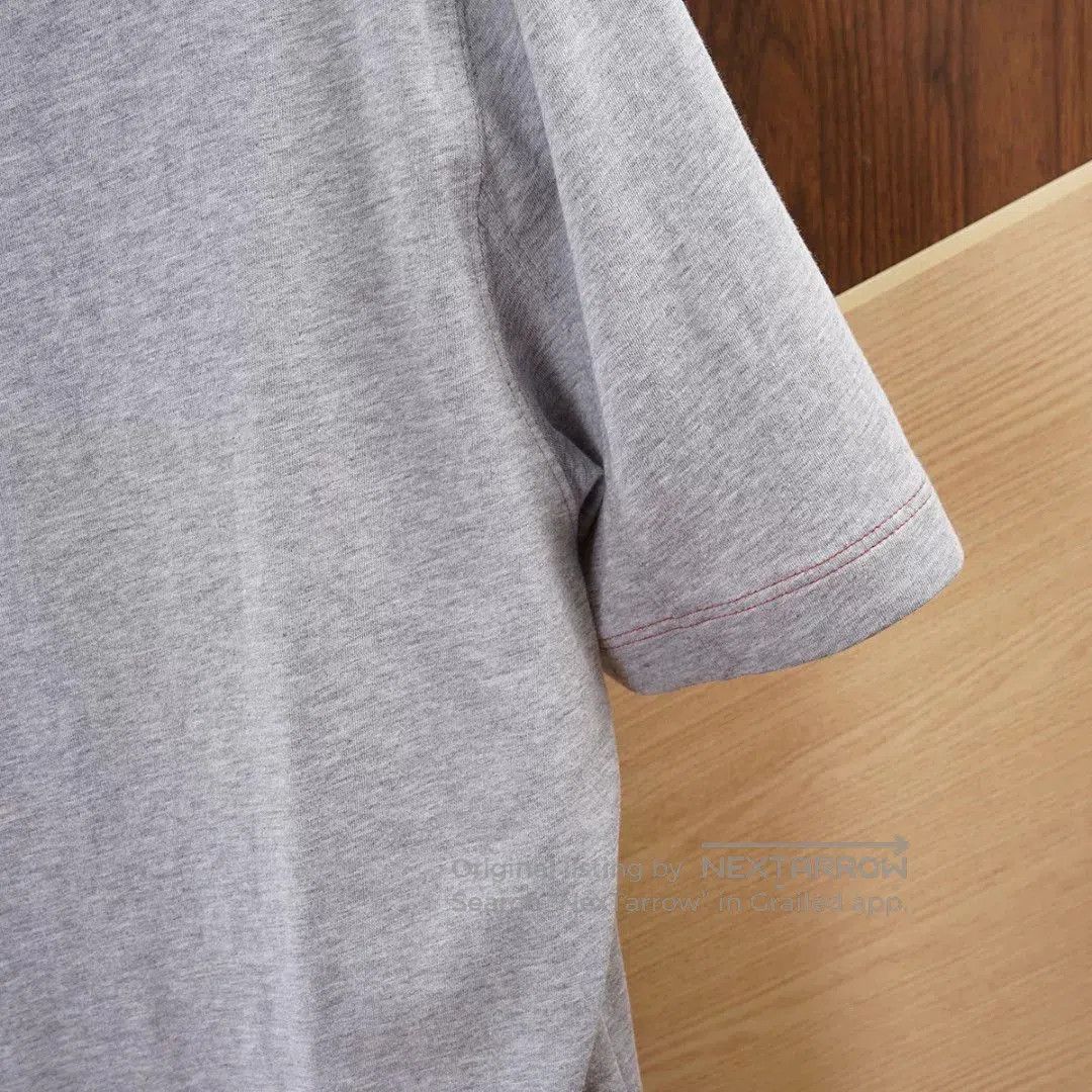 Brunello Cucinelli Brunello Cucinelli Gray Short Sleeve T. Size US M / EU 48-50 / 2 - 8 Thumbnail